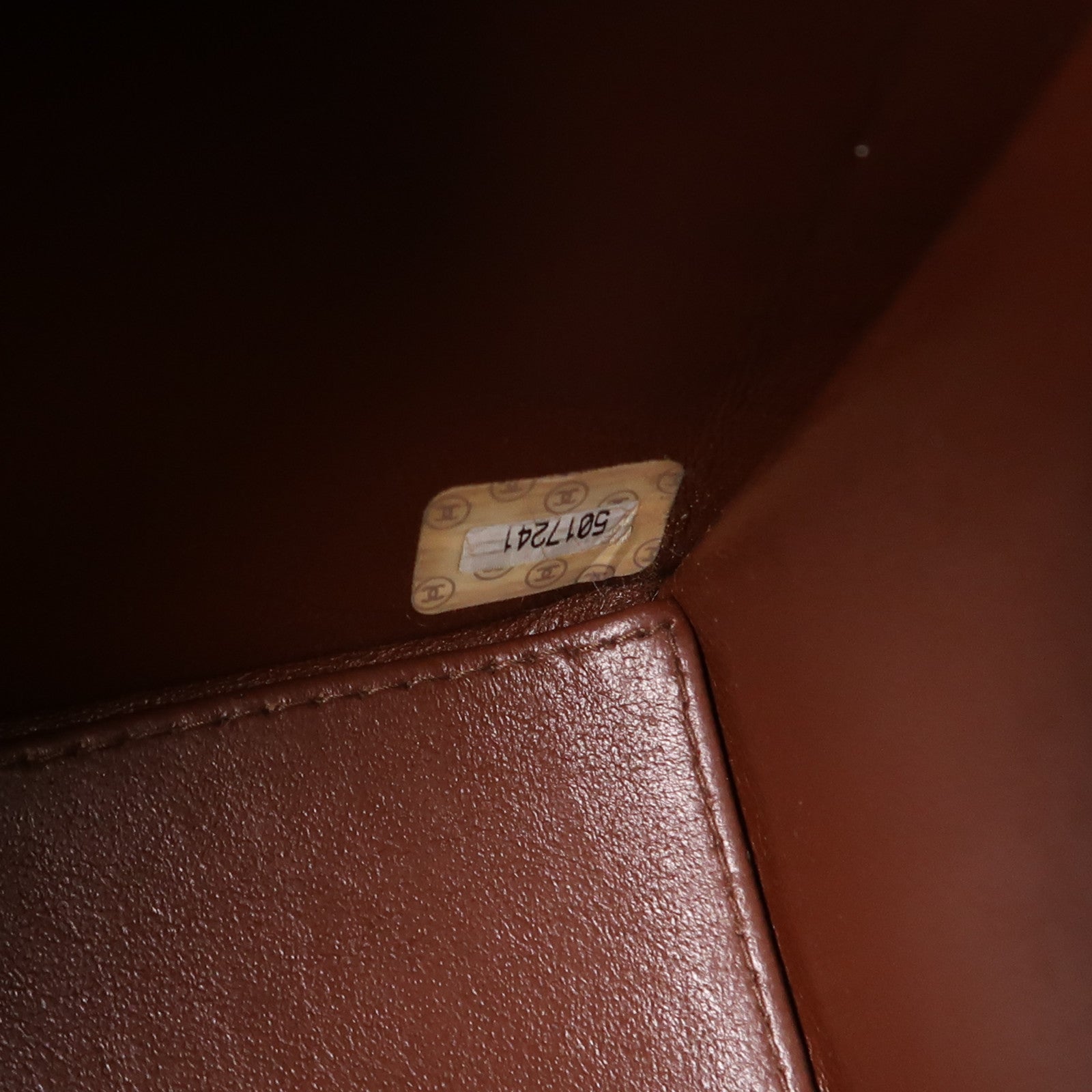 CHANEL 牛皮皮革Vintage Shoulder Bag金扣肩背袋