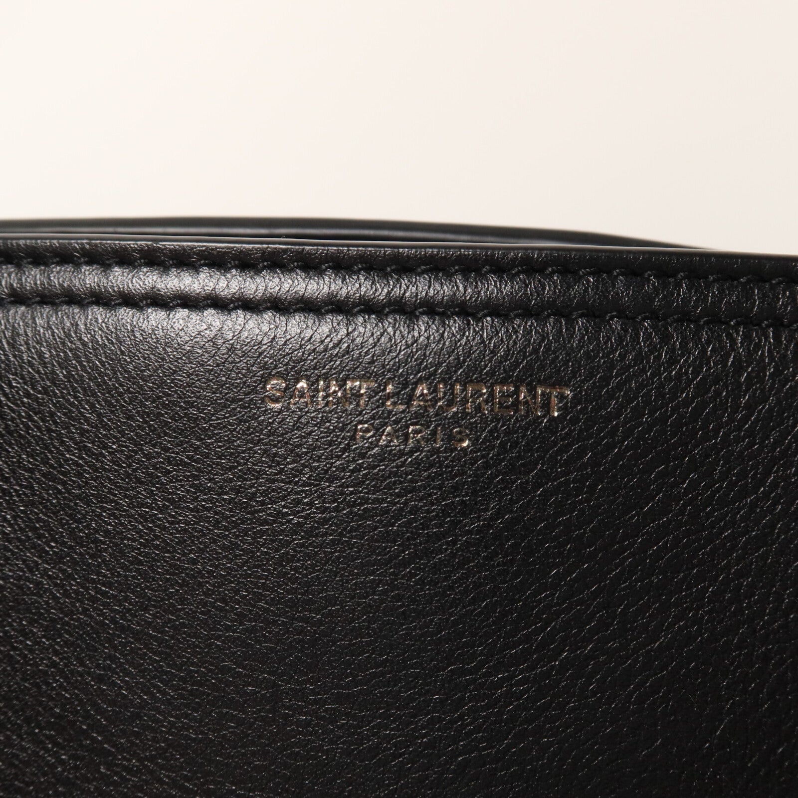 SAINT LAURENT 牛皮皮革Amber Tote手挽肩背兩用袋