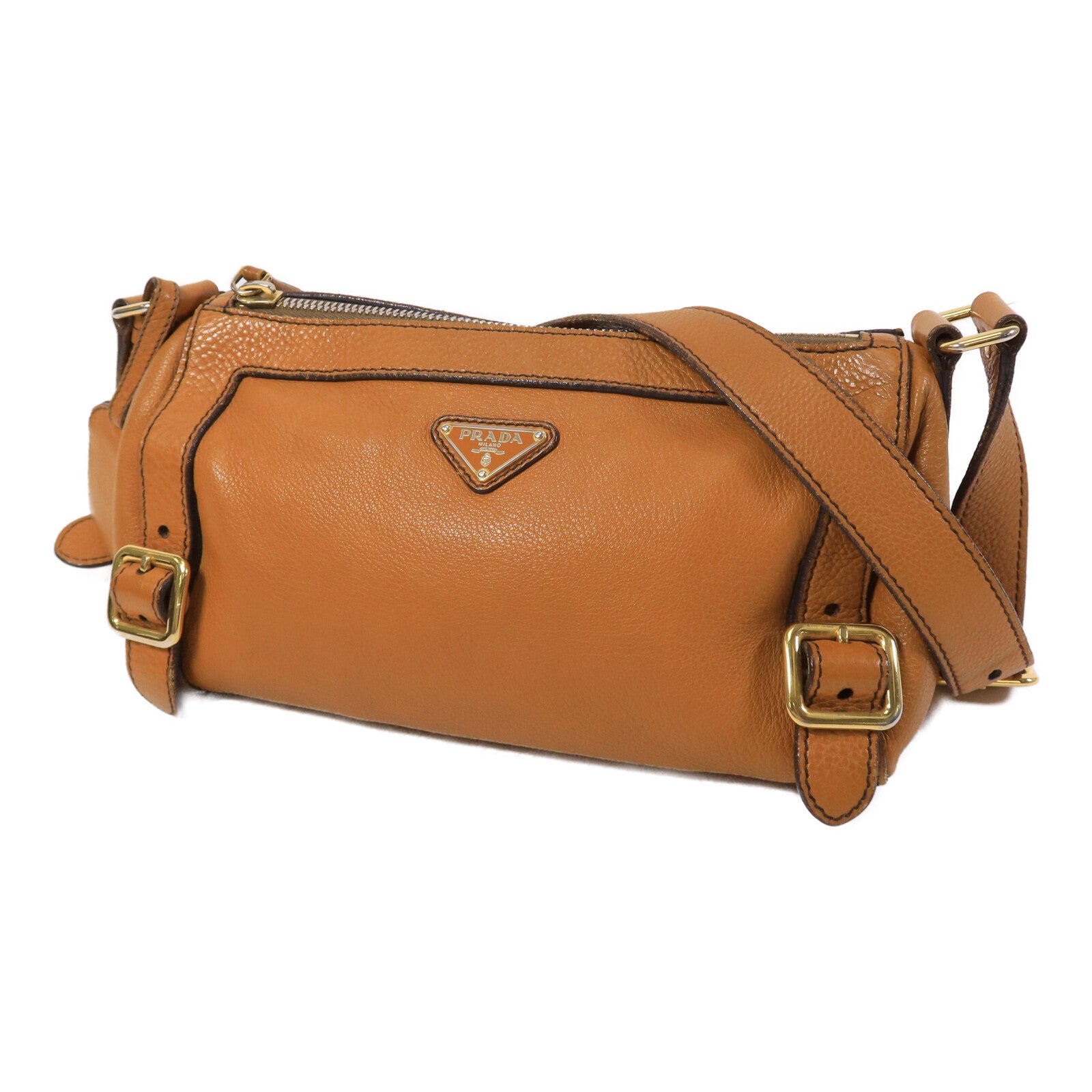 PRADA 牛皮皮革Shoulder Bag肩背袋