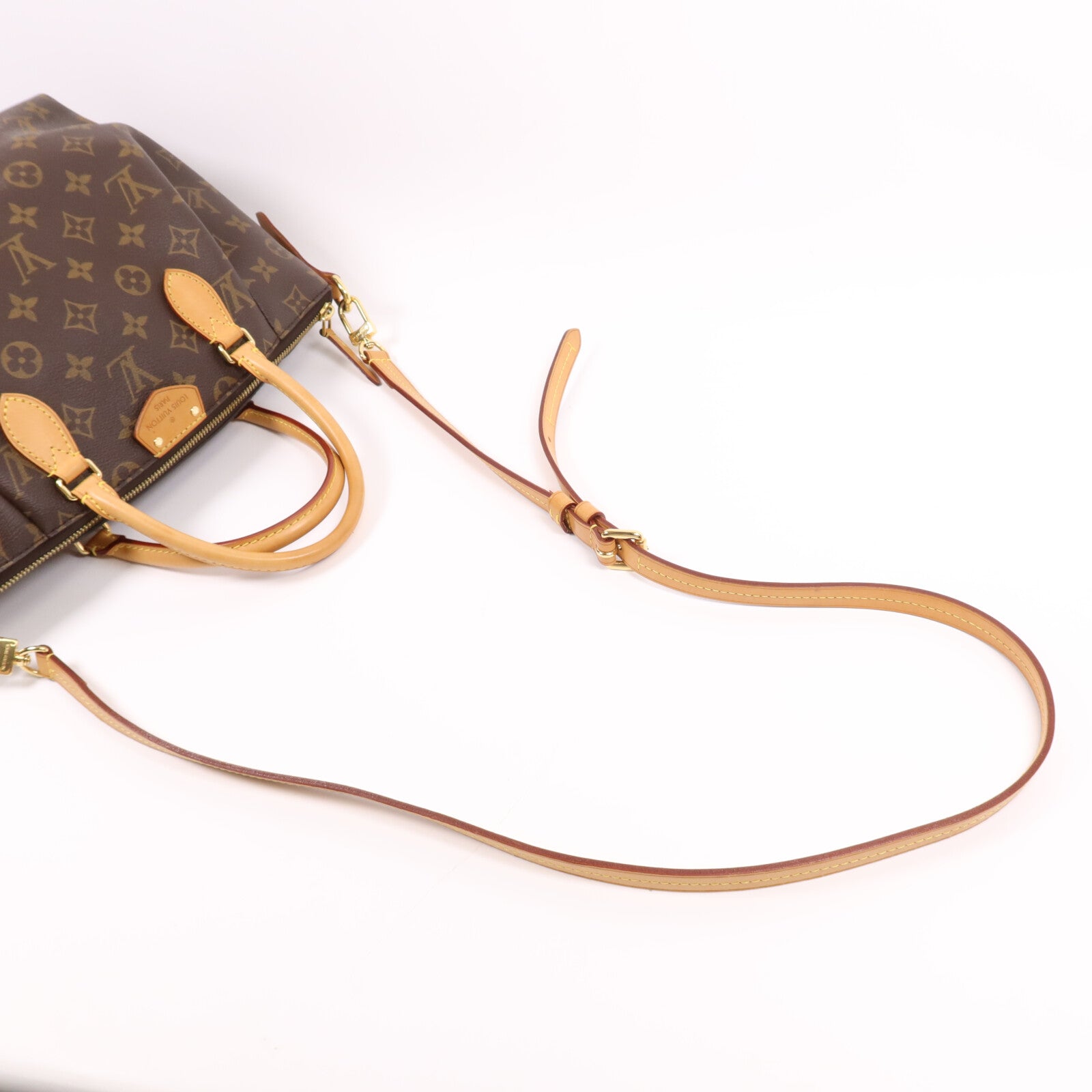 LOUIS VUITTON Monogram Turenne PM金扣手挽肩背兩用袋