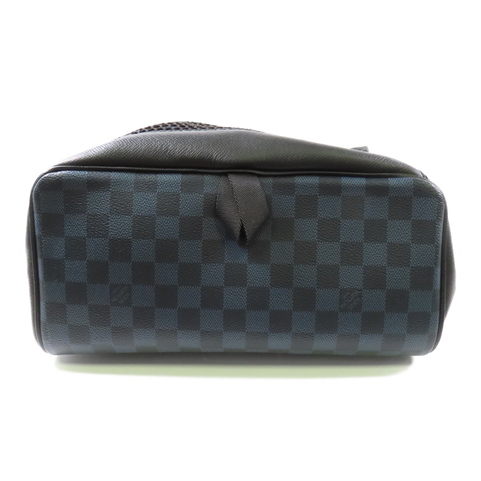 LOUIS VUITTON Damier Cobalt Matchpoint Backpack銀扣背包