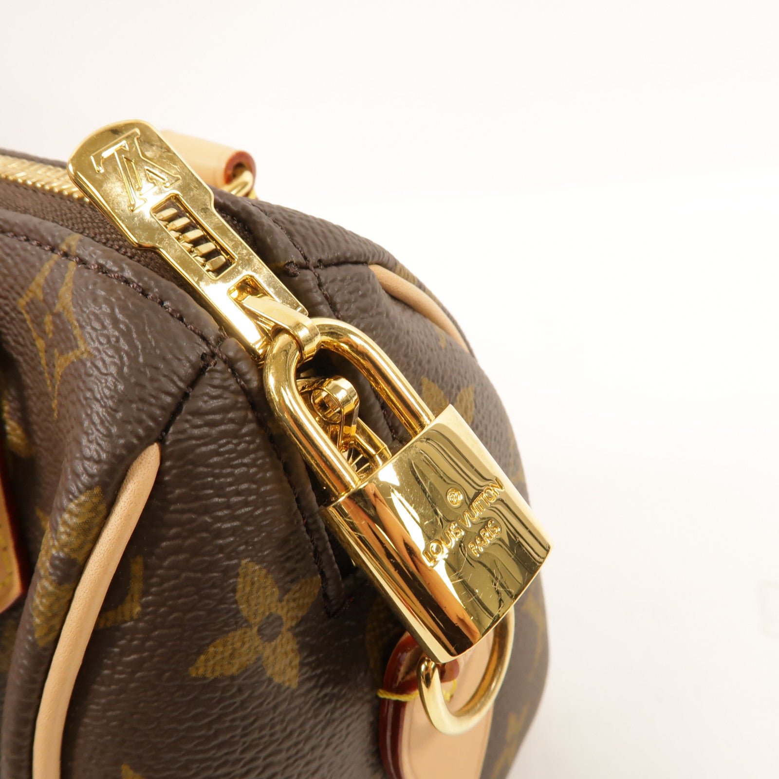 LOUIS VUITTON Monogram Speedy Bandouliere 20金扣手挽肩背兩用袋