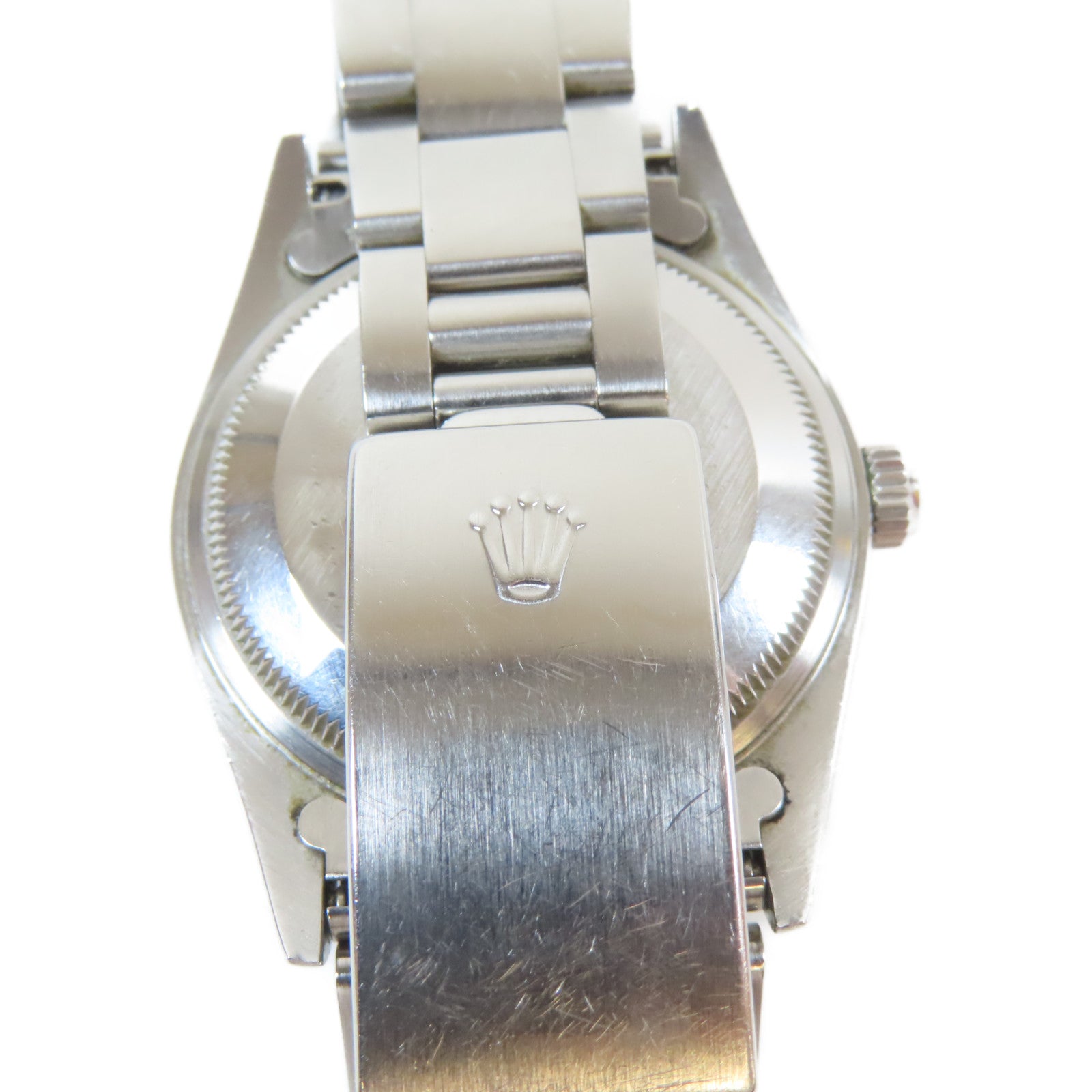 ROLEX Oyster Perpetual不鏽鋼手錶自動機芯黑色