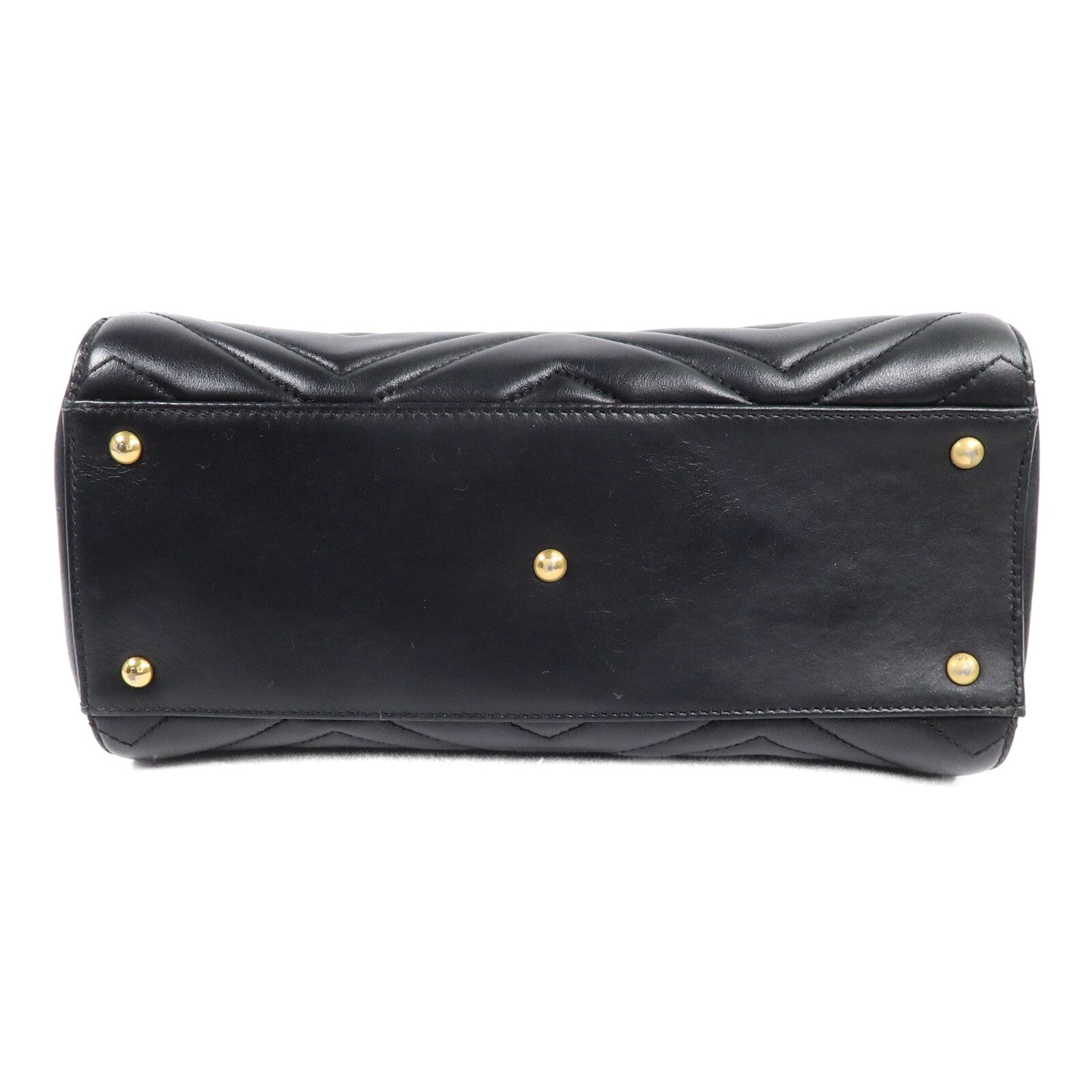 GUCCI 牛皮皮革GG Marmont Handbag手挽肩背兩用袋