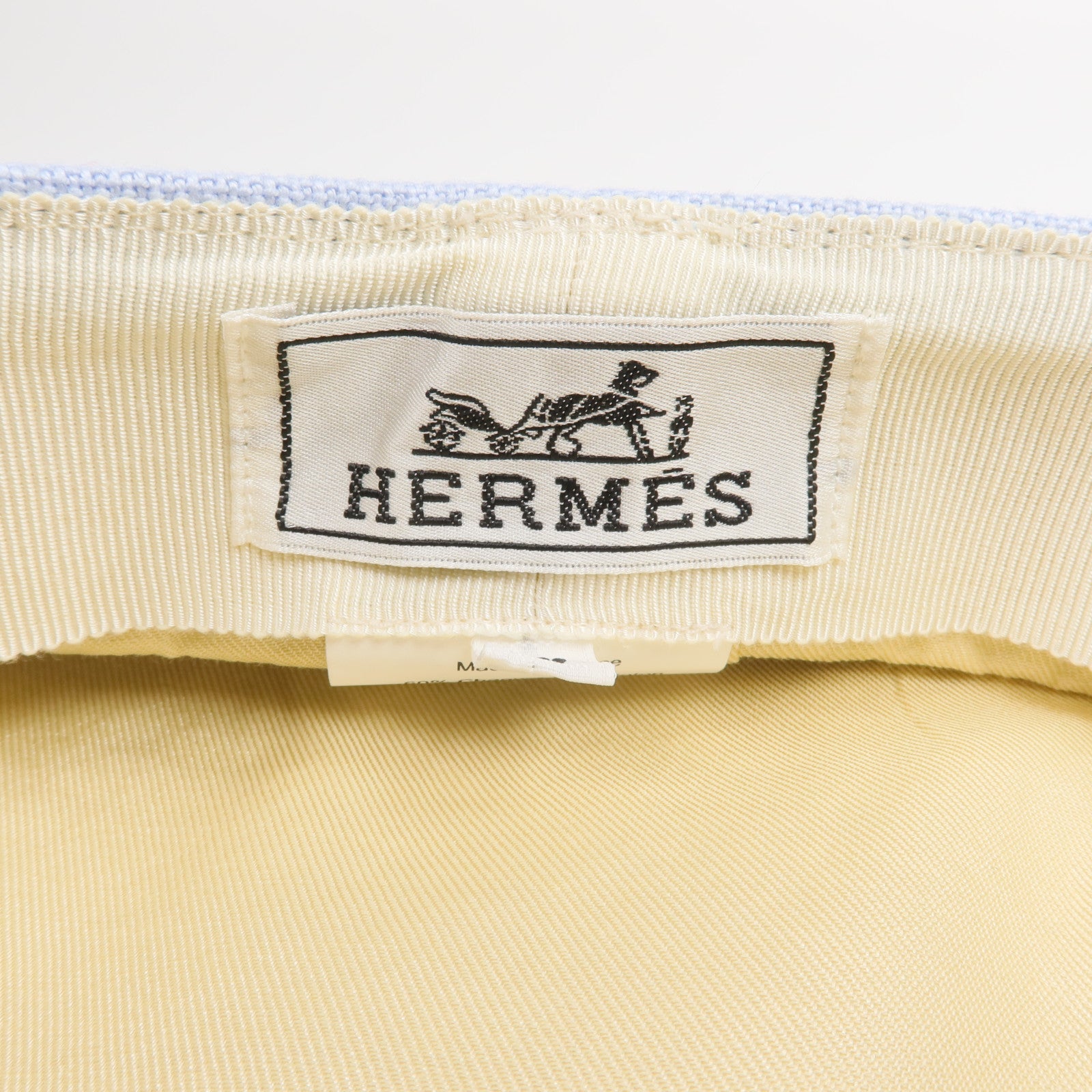 HERMES Chanvre/棉質Giulia Hat帽子