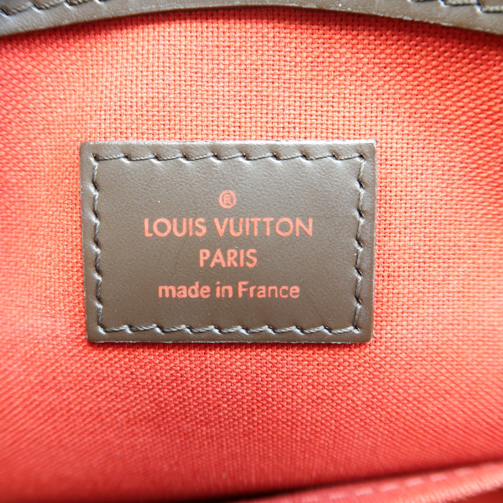 LOUIS VUITTON 【激減優惠】Damier Ebene Verona PM金扣肩背袋啡色