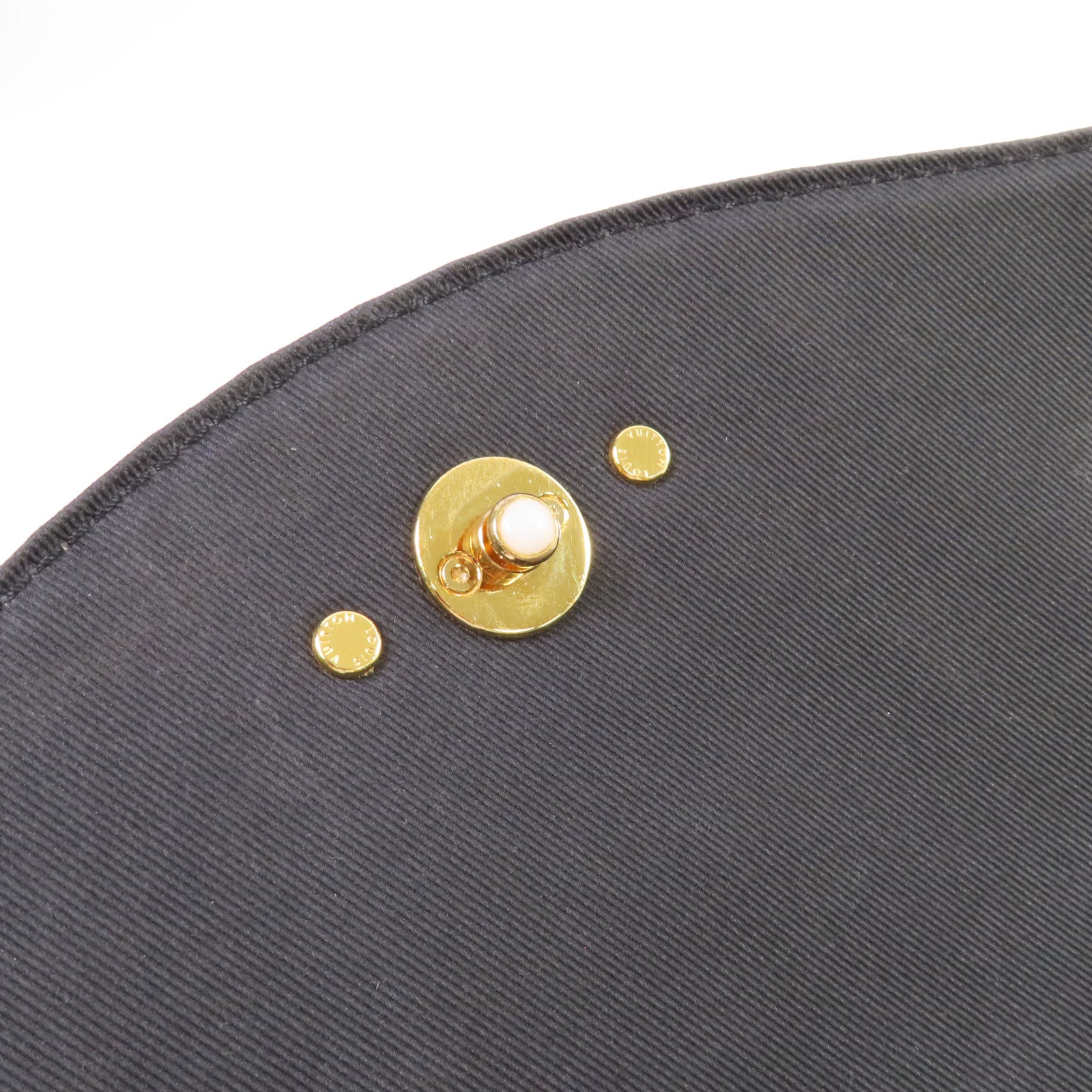 LOUIS VUITTON Monogram Empreinte Blanche BB Shoulder Bag金扣手挽肩背兩用袋黑色