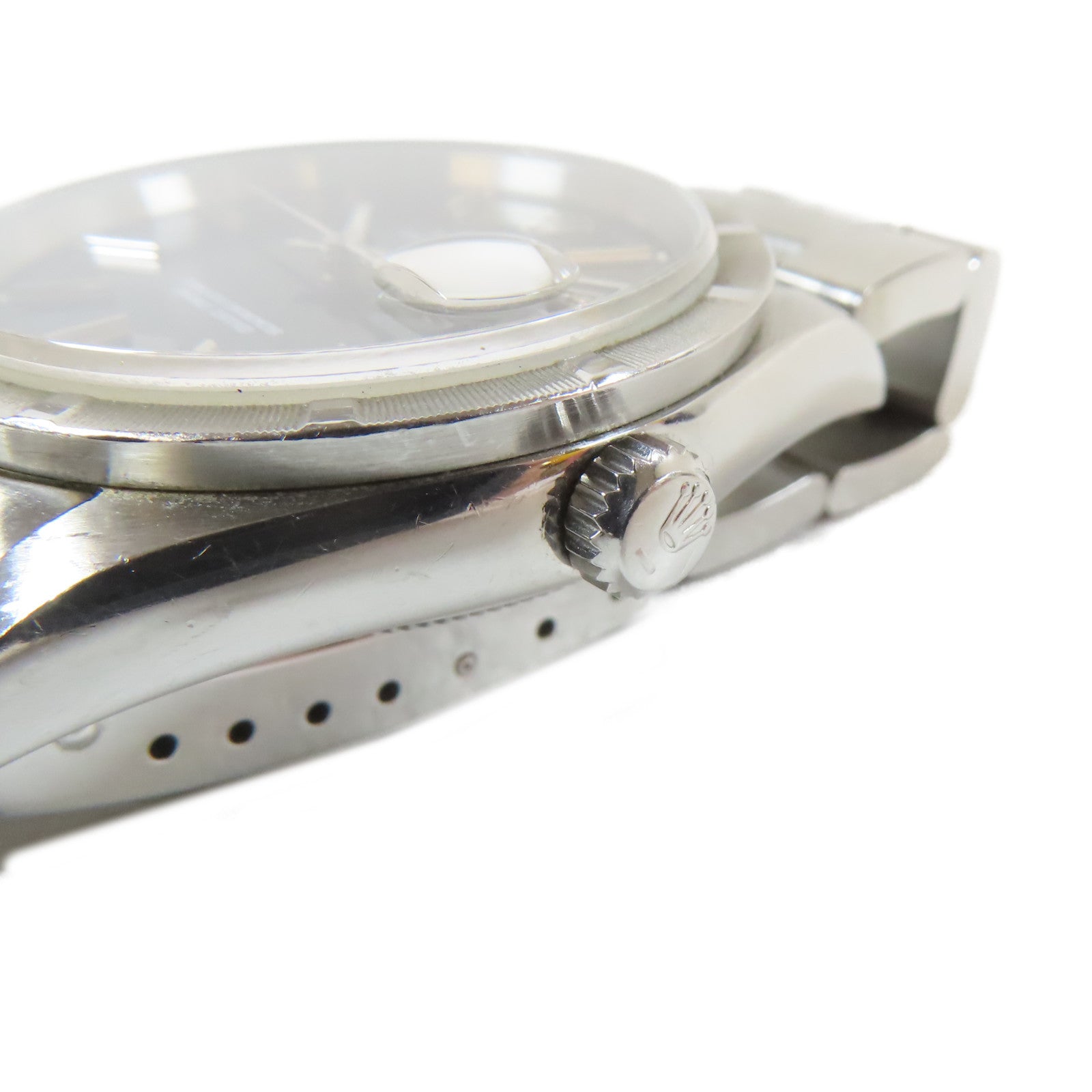 ROLEX Oyster Perpetual不鏽鋼手錶自動機芯黑色