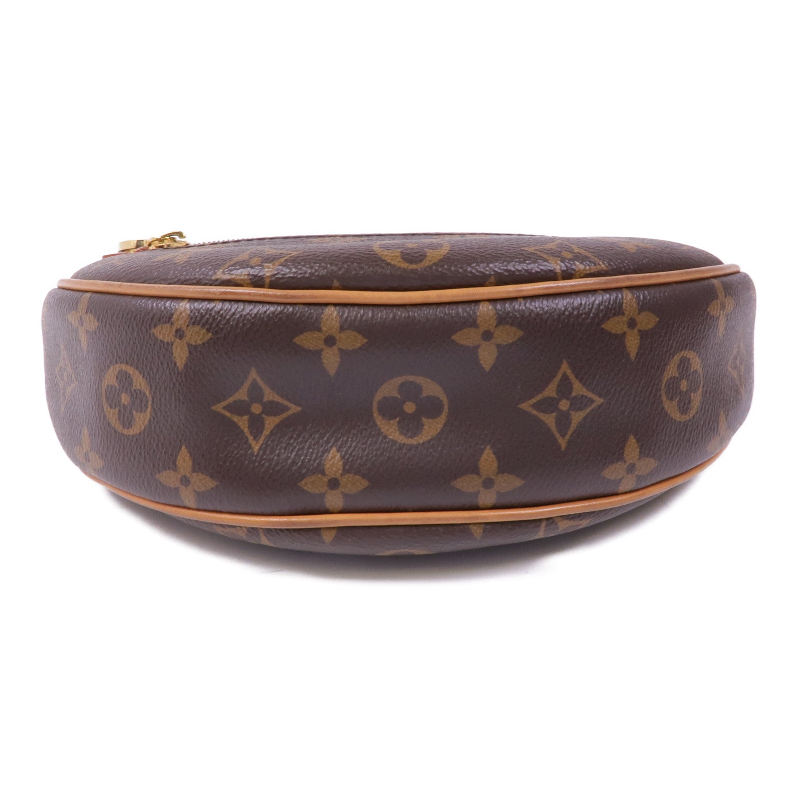 LOUIS VUITTON Monogram Loop金扣肩背袋棕色