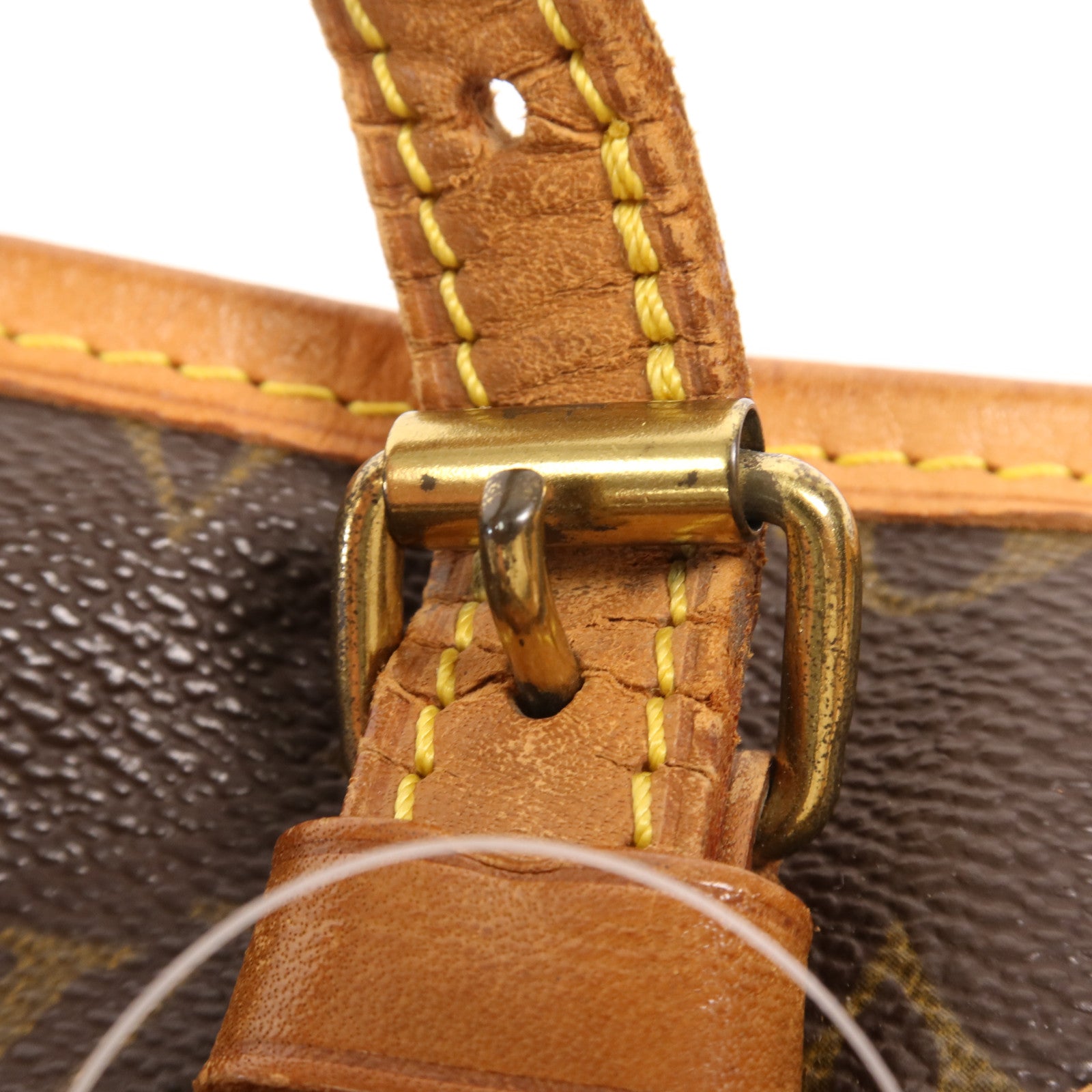 LOUIS VUITTON Monogram Bucket PM金扣手挽袋