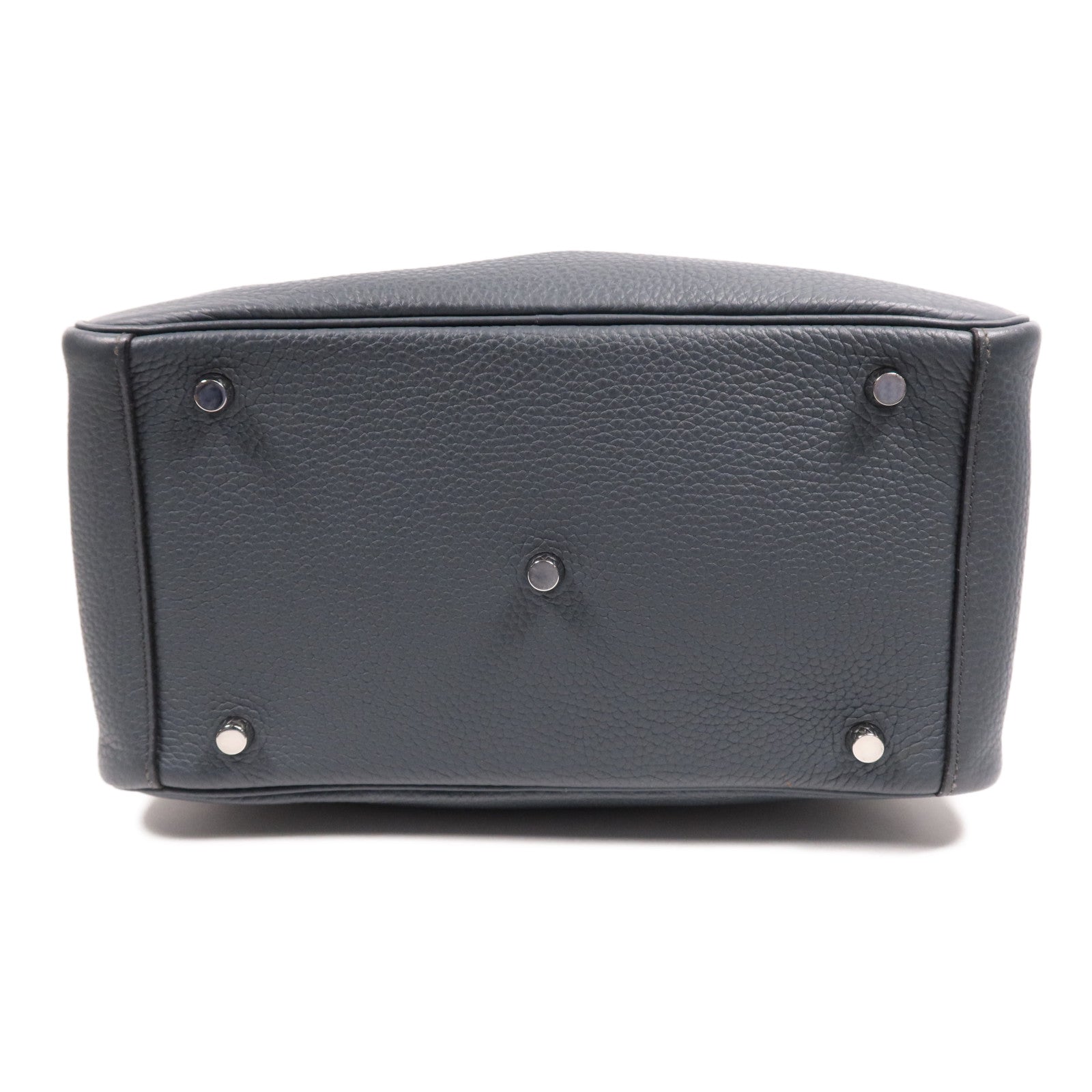 HERMES Clemence皮革Lindy 30銀扣手挽肩背兩用袋