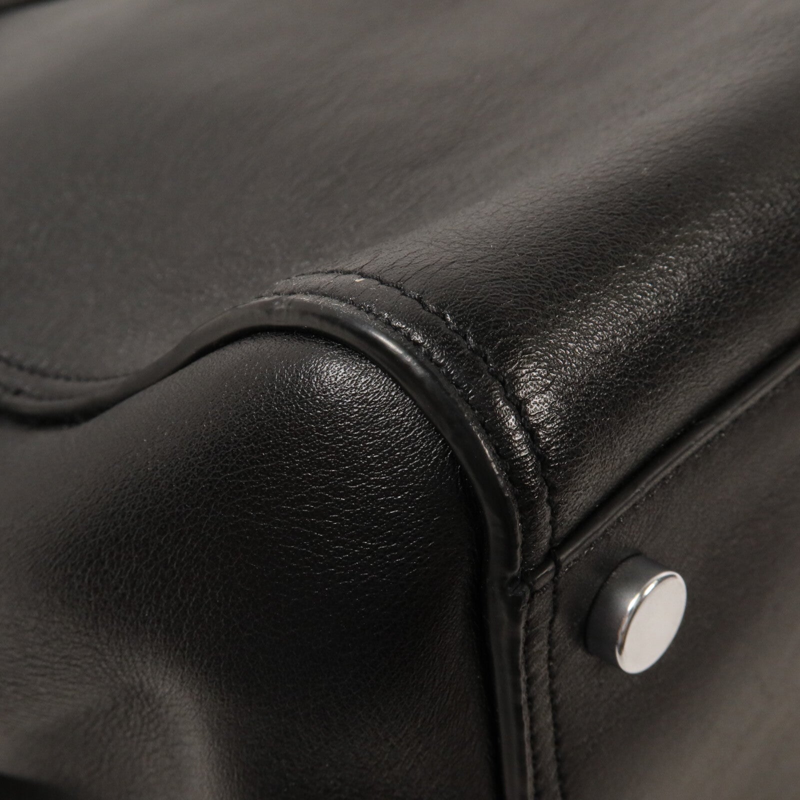 SAINT LAURENT 牛皮皮革Amber Tote手挽肩背兩用袋