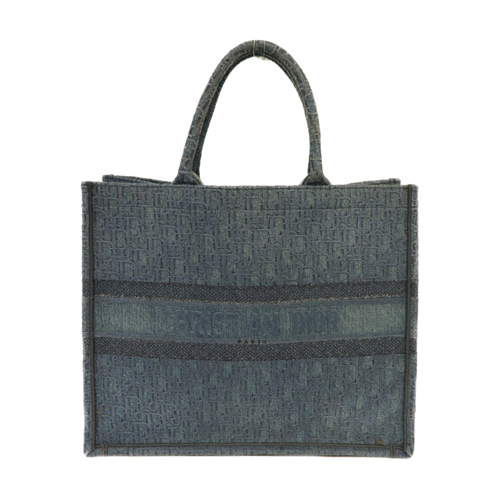 Dior **【激減優惠】帆布Book Tote L手挽袋藍色