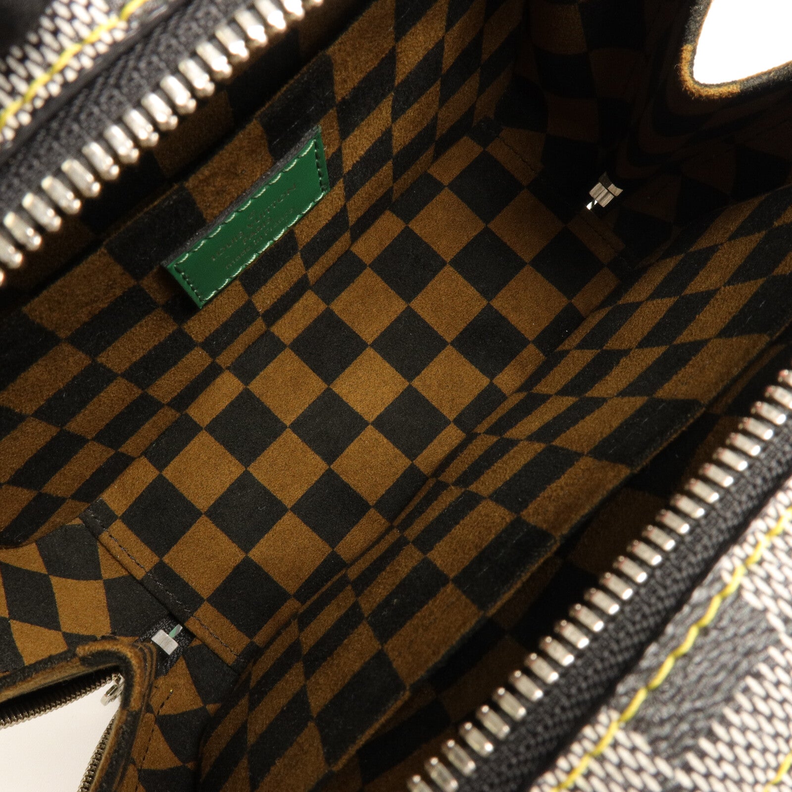 LOUIS VUITTON Damier Valisette BB手挽肩背兩用袋