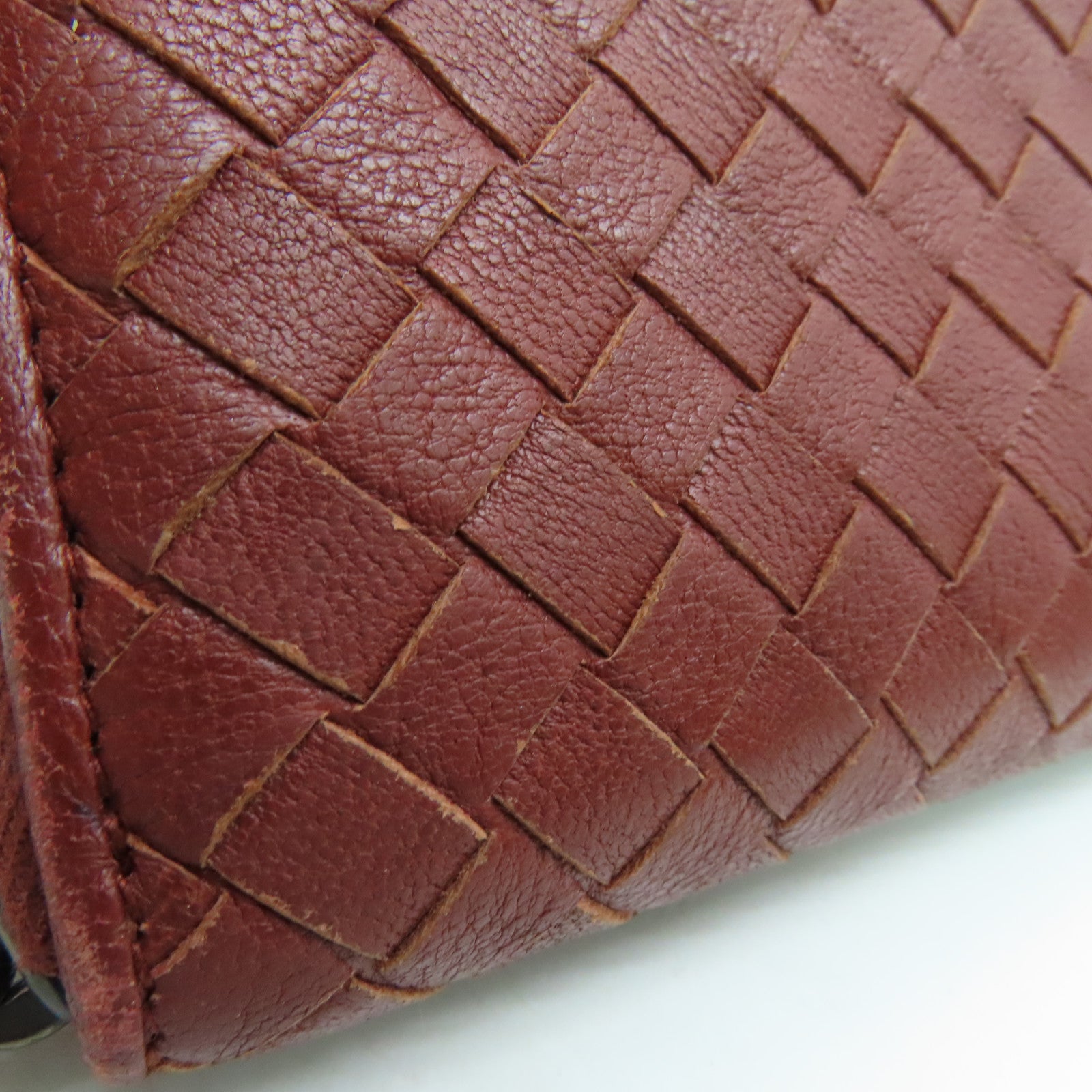 BOTTEGA VENETA 【激減優惠】羊皮皮革Long Wallet長錢包啡色