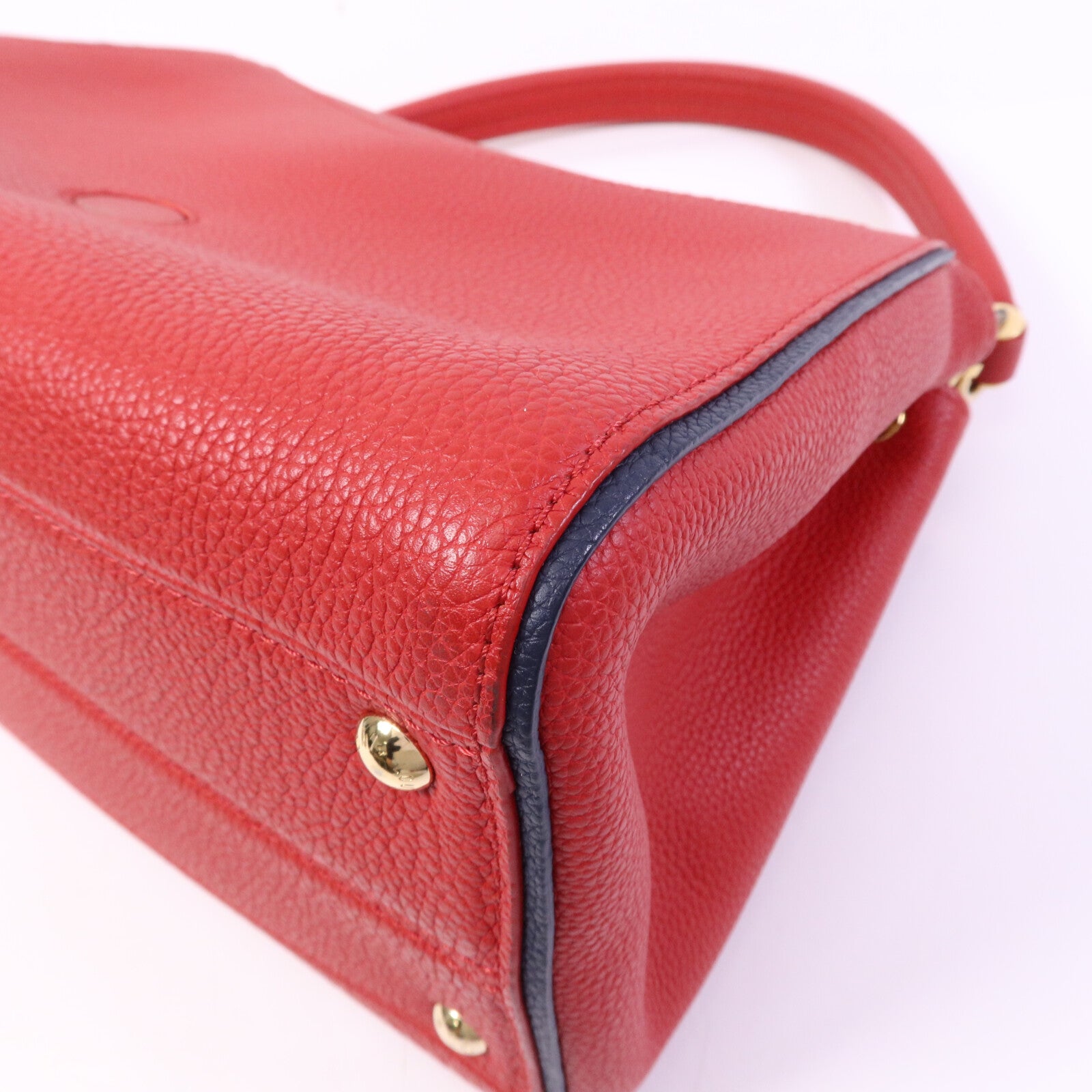 LOUIS VUITTON Monogram Double V金扣手挽肩背兩用袋