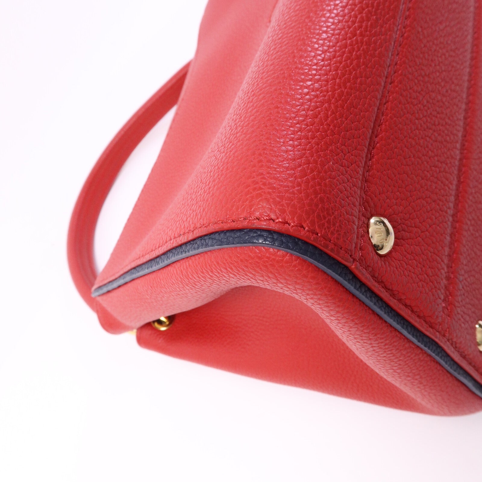 LOUIS VUITTON Monogram Double V金扣手挽肩背兩用袋