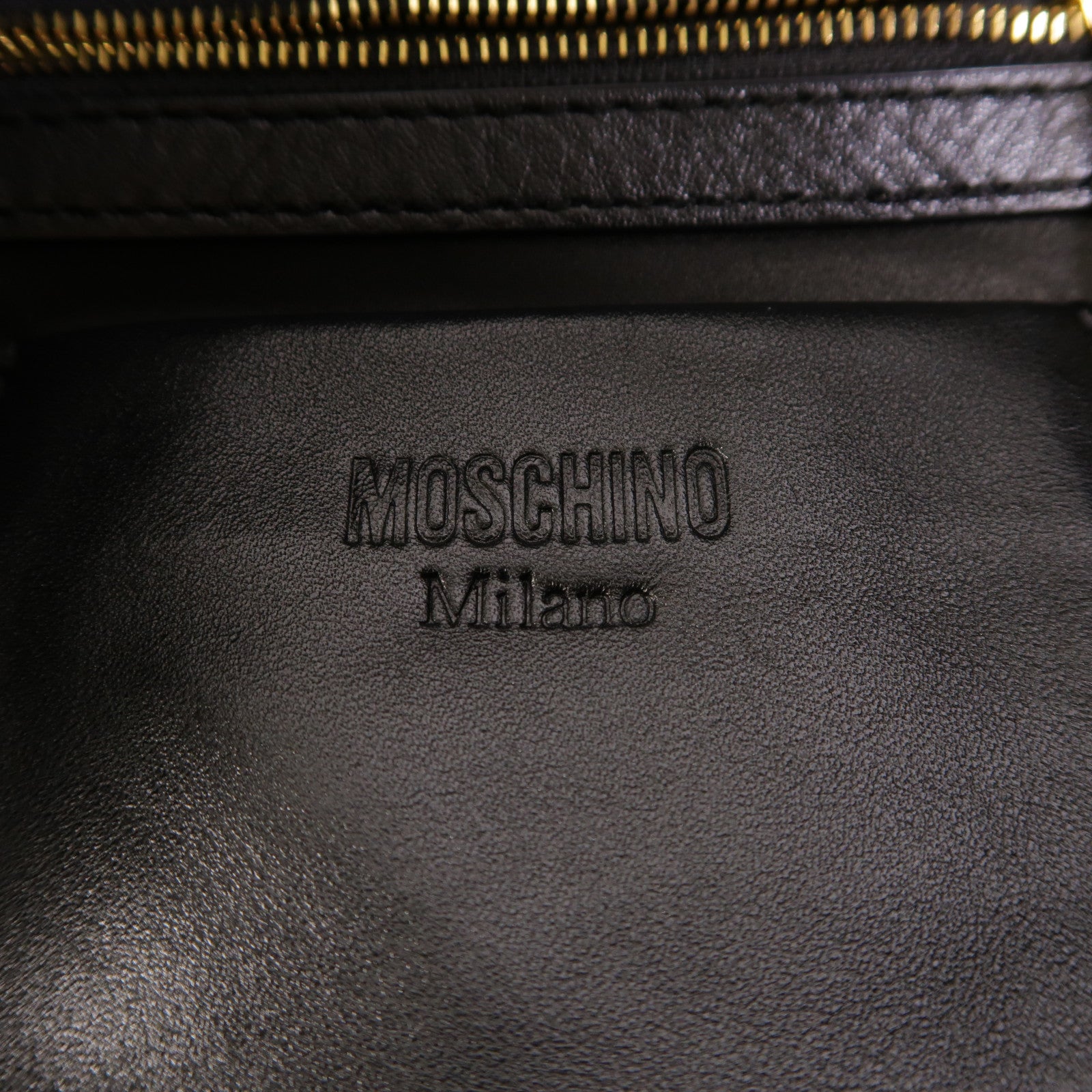 MOSCHINO 尼龍Backpack金扣背包