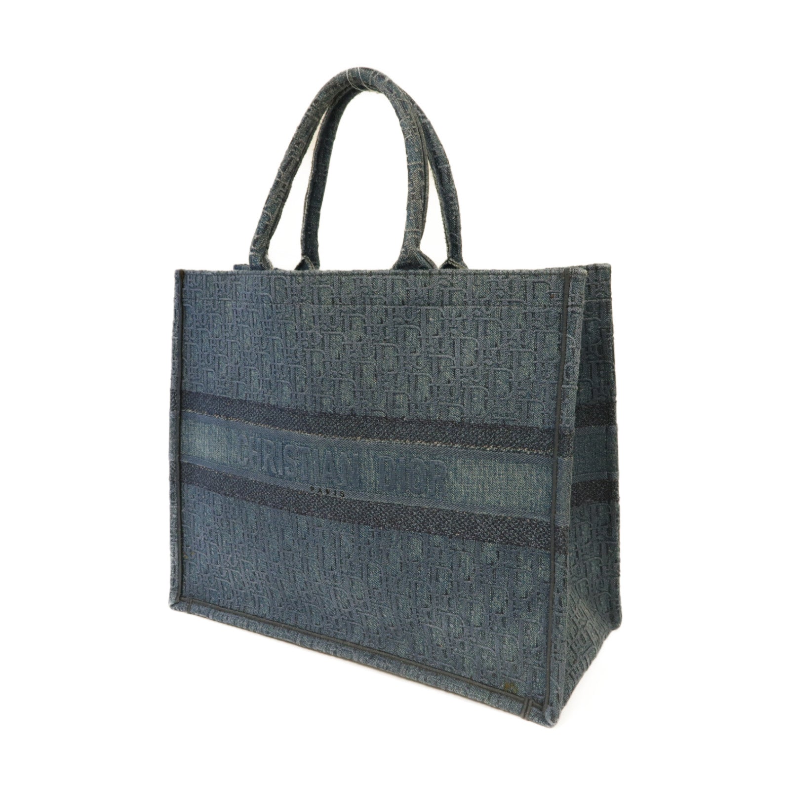 Dior **【激減優惠】帆布Book Tote L手挽袋藍色