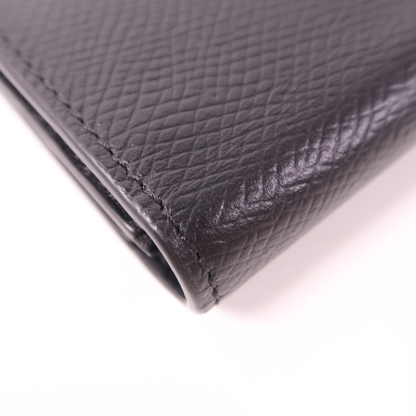 CELINE 牛皮皮革Strap Large Wallet金扣長錢包