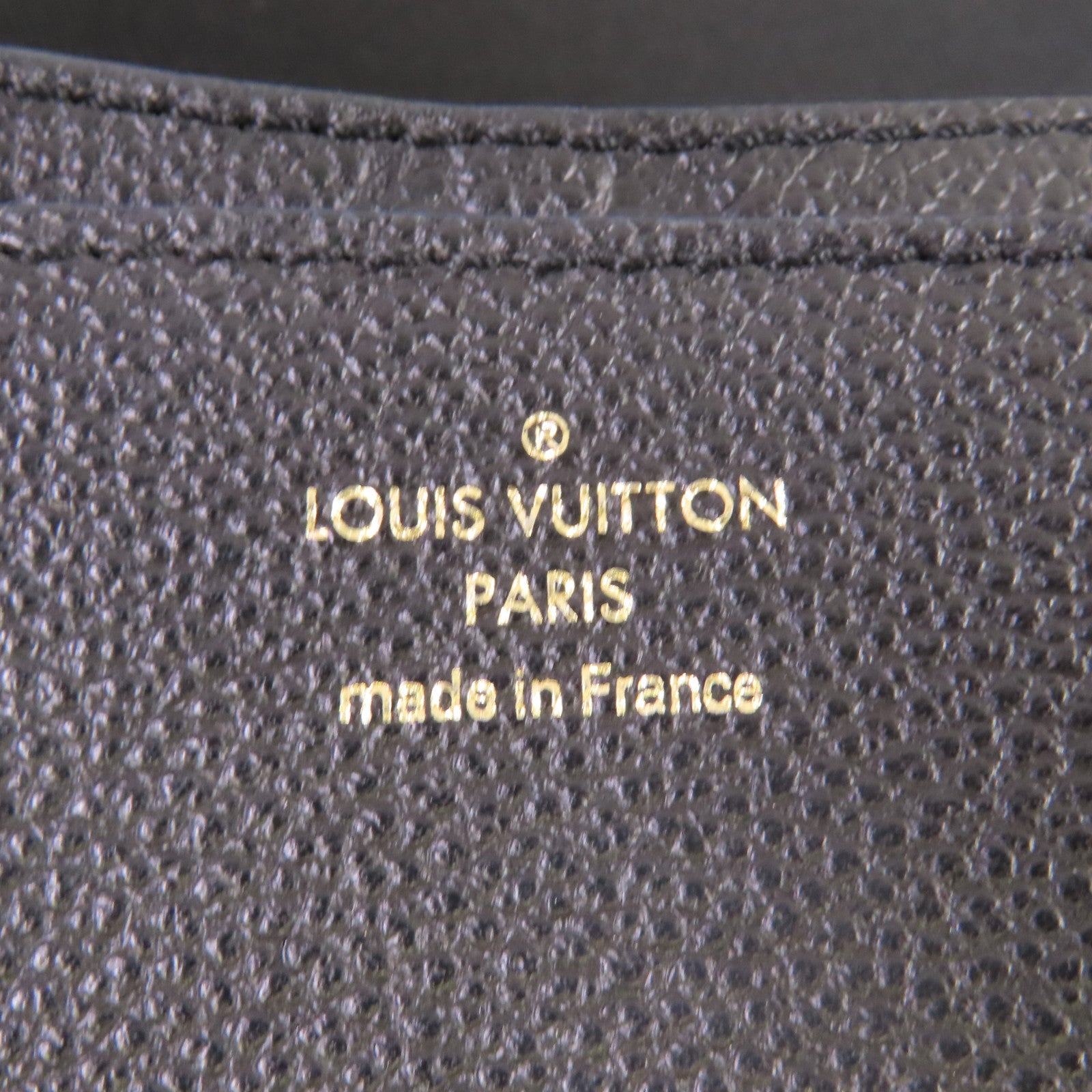 LOUIS VUITTON Monogram Empreinte Blanche BB Shoulder Bag金扣手挽肩背兩用袋黑色