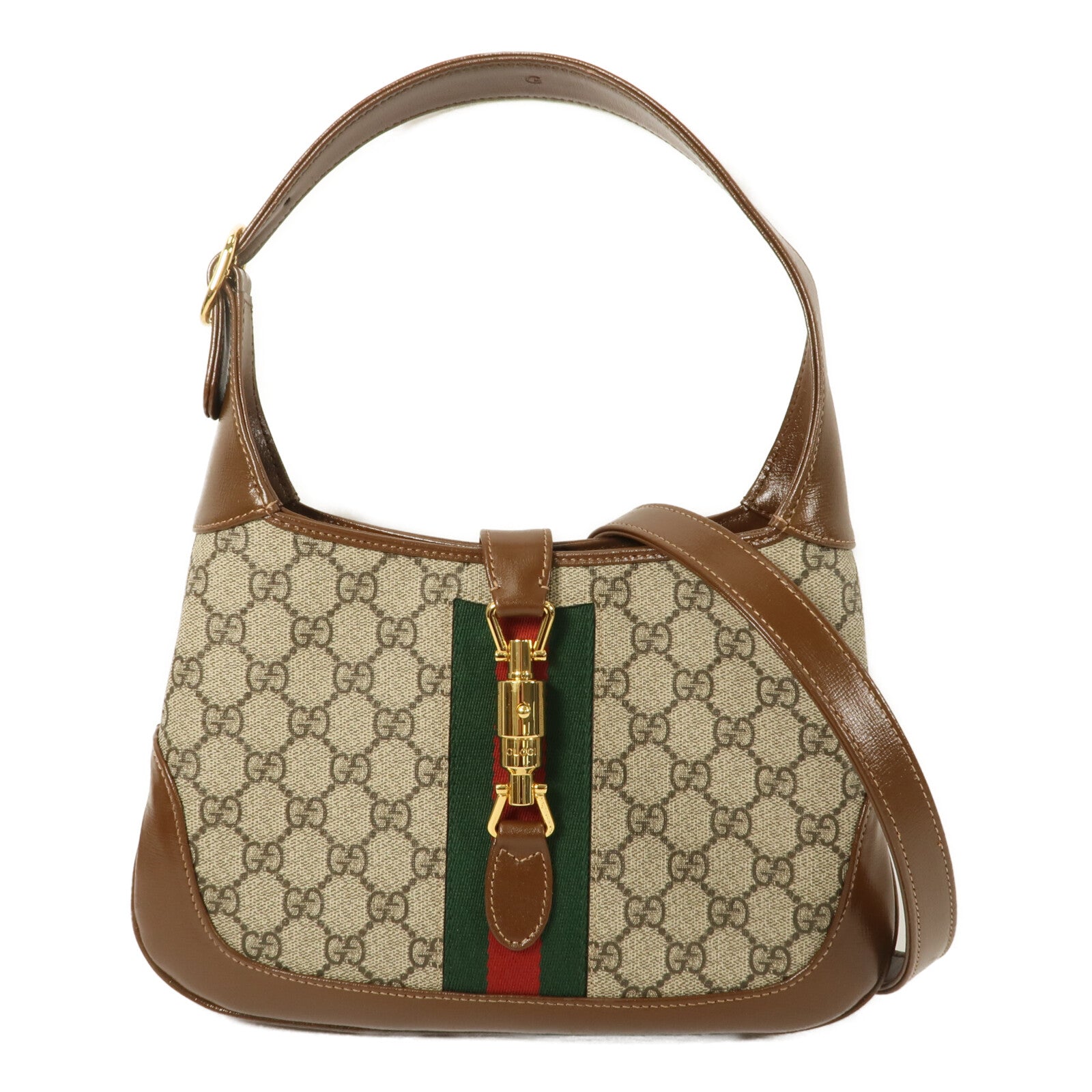 GUCCI 塗層帆布Jackie 1961 Small肩背袋