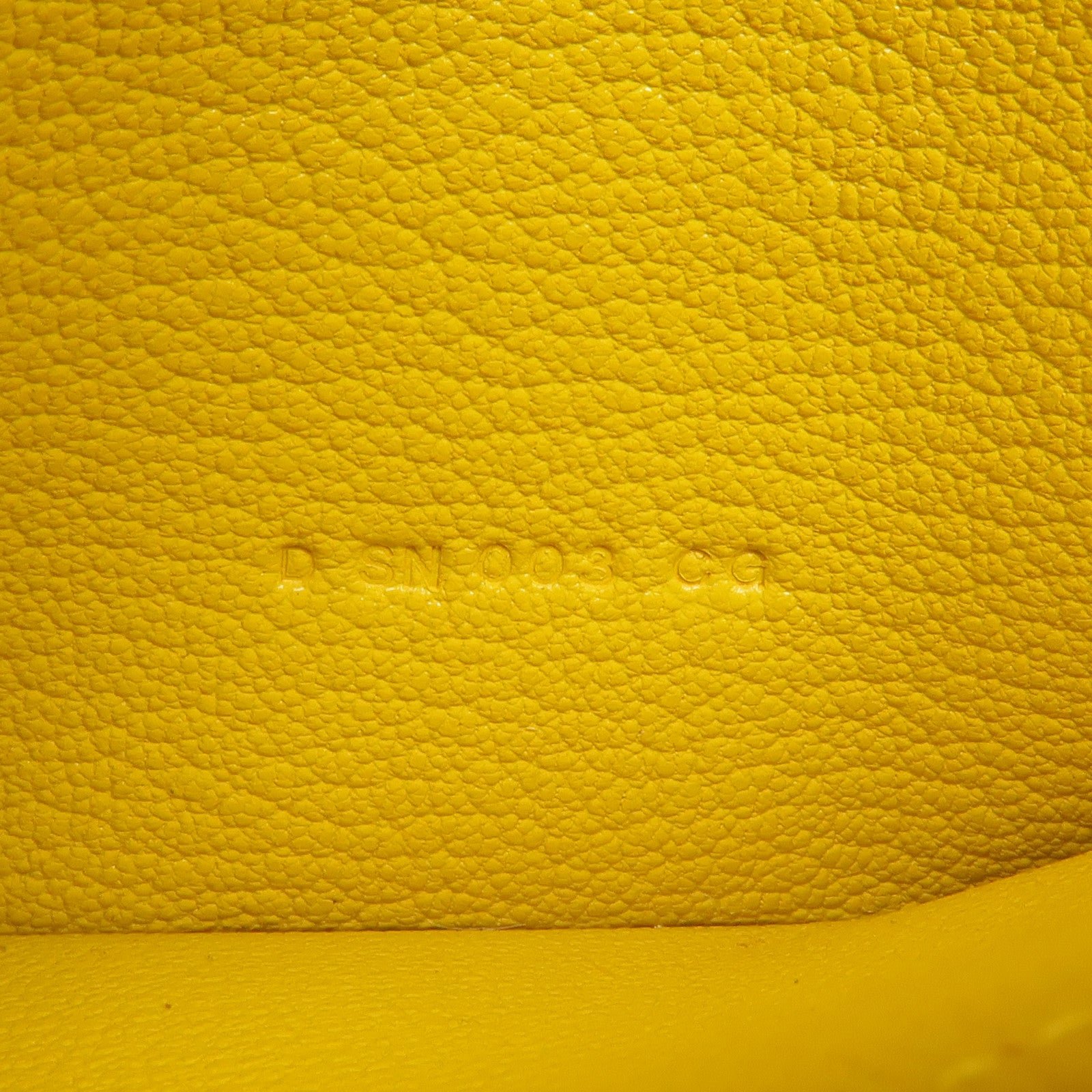 HERMES Chevre皮革Bearn Long Wallet金扣長錢包Jaune Ambre