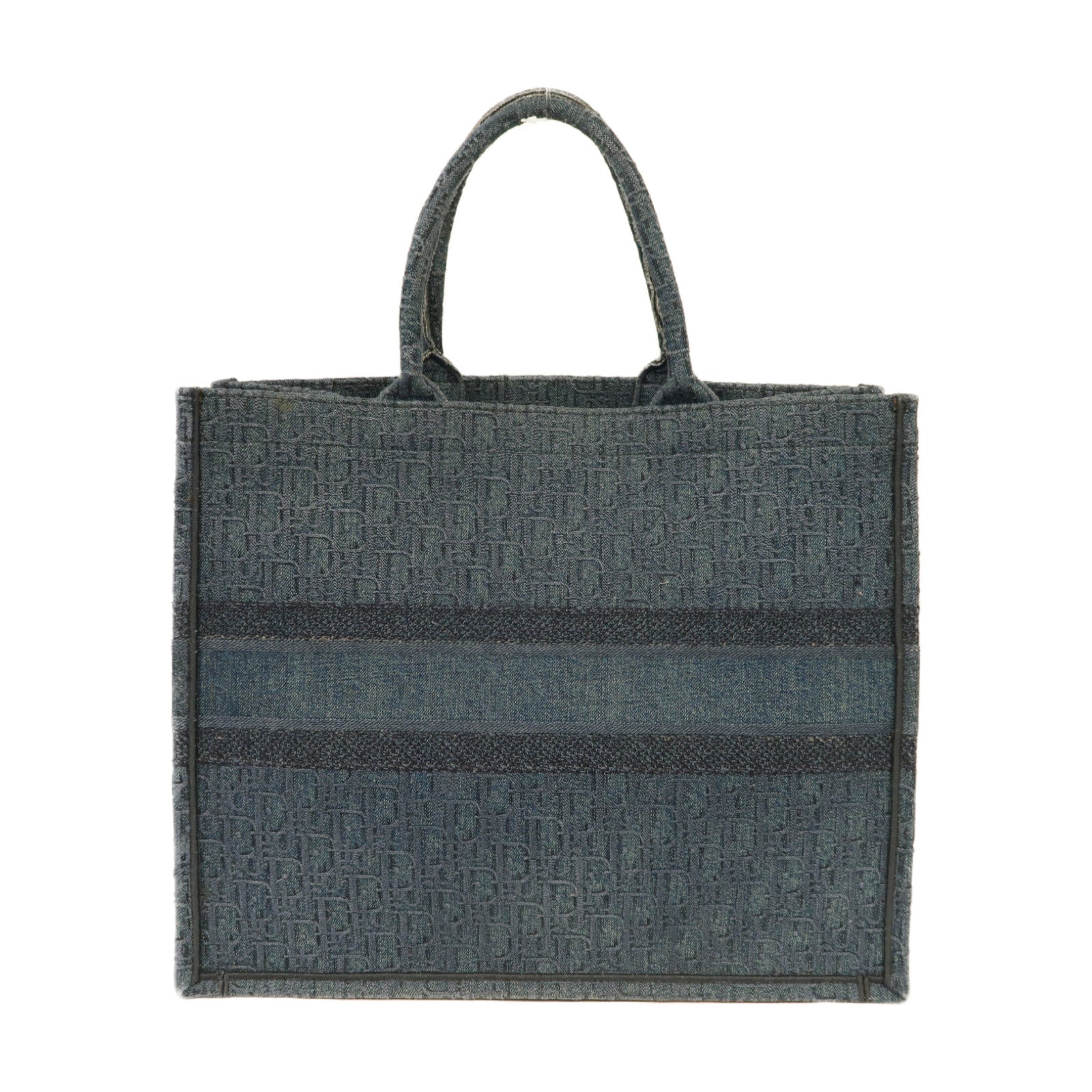 Dior **【激減優惠】帆布Book Tote L手挽袋藍色