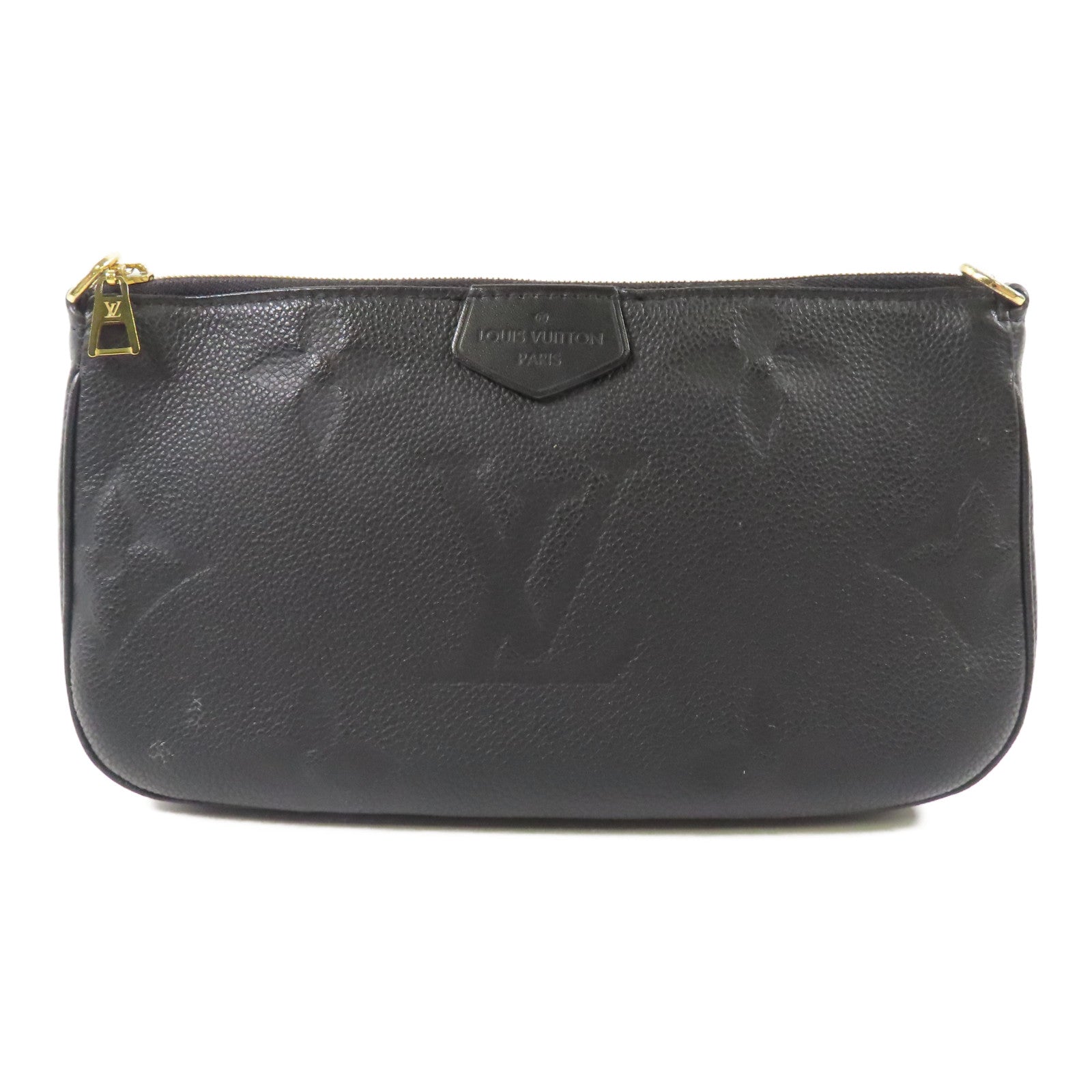LOUIS VUITTON Monogram Empreinte Multi Pochette Accessoires手挽肩背兩用袋