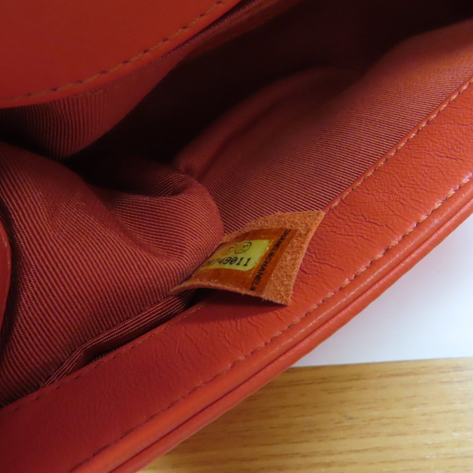 CHANEL 斜紋軟呢Boy 20銀扣鏈帶肩背袋