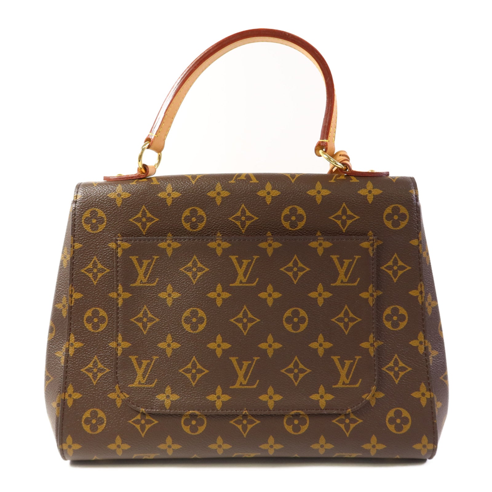LOUIS VUITTON Monogram Cluny MM金扣手挽肩背兩用袋