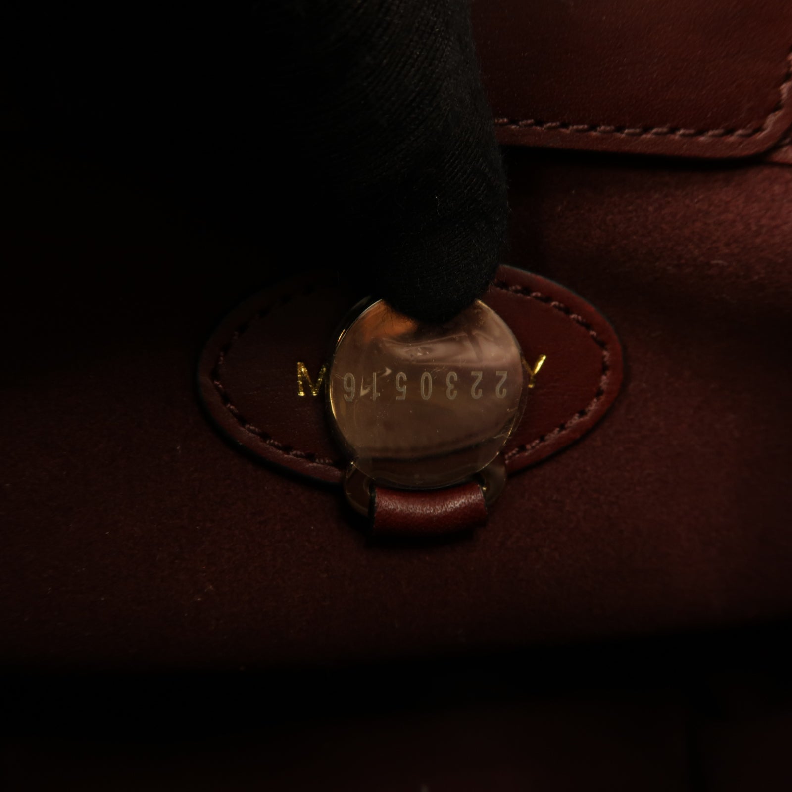 MULBERRY 【激減優惠】牛皮皮革2way Shoulder Bag金扣手挽肩背兩用袋酒紅色