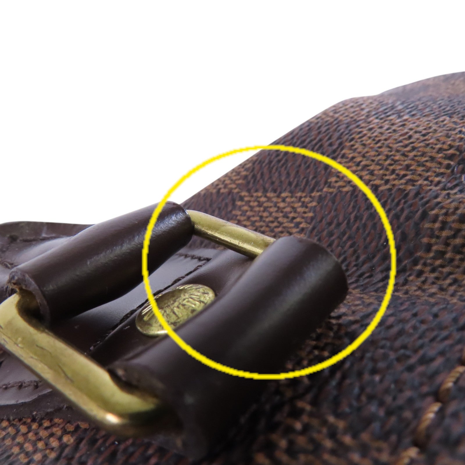 LOUIS VUITTON Damier Ebene Speedy 30金扣手挽肩背兩用袋