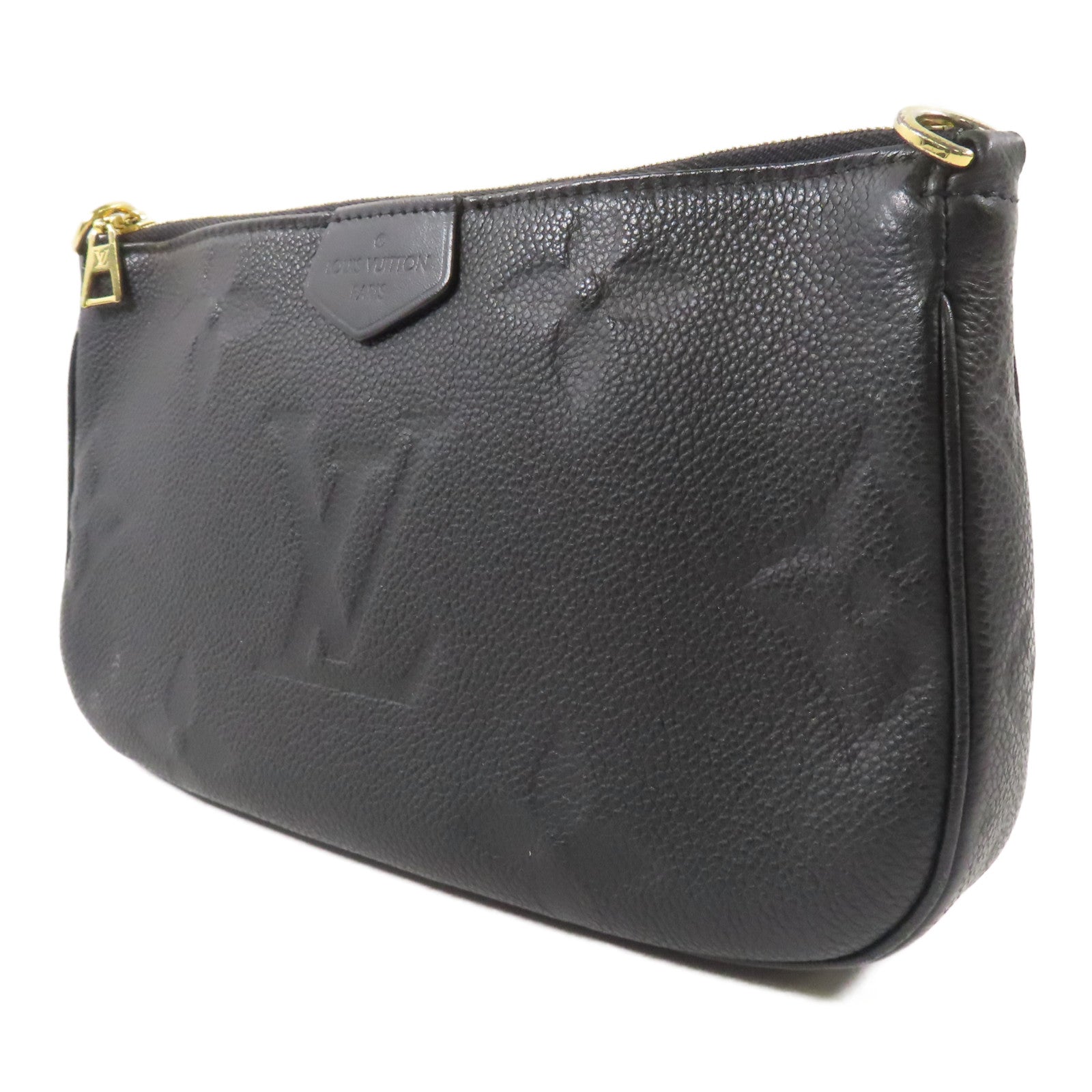 LOUIS VUITTON Monogram Empreinte Multi Pochette Accessoires手挽肩背兩用袋