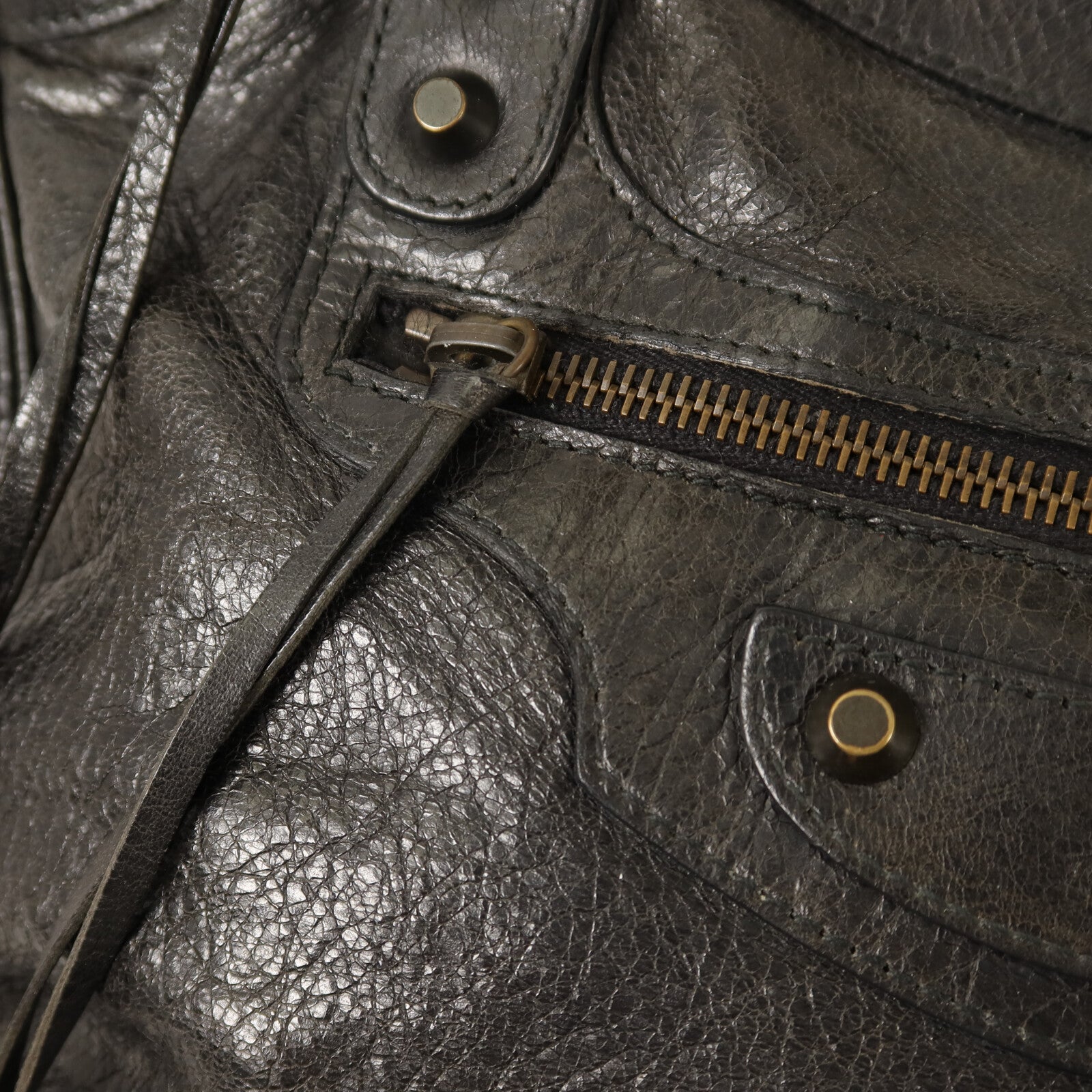 BALENCIAGA 牛皮皮革Velo手挽肩背兩用袋