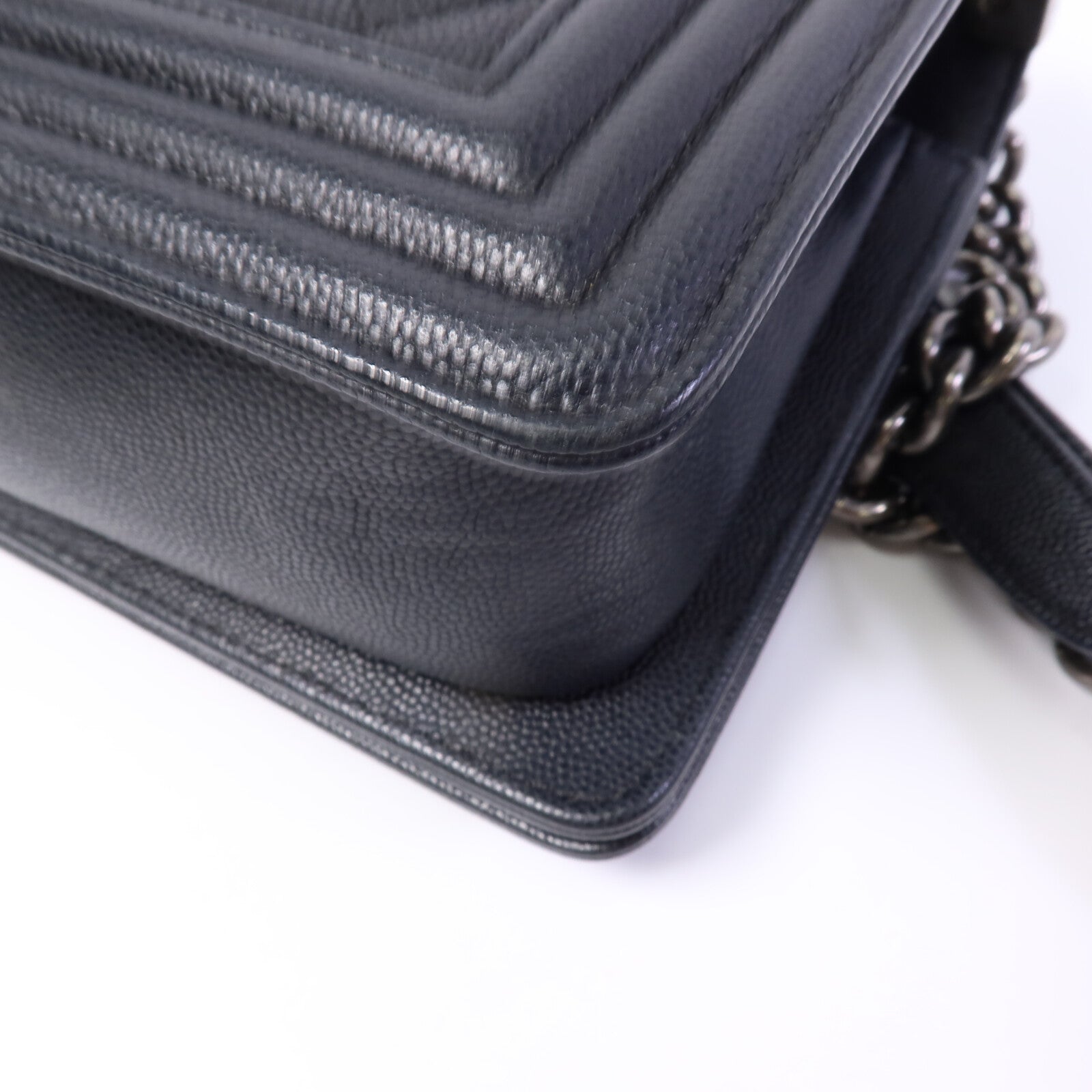 CHANEL 牛皮皮革Classic 25鏈帶肩背袋
