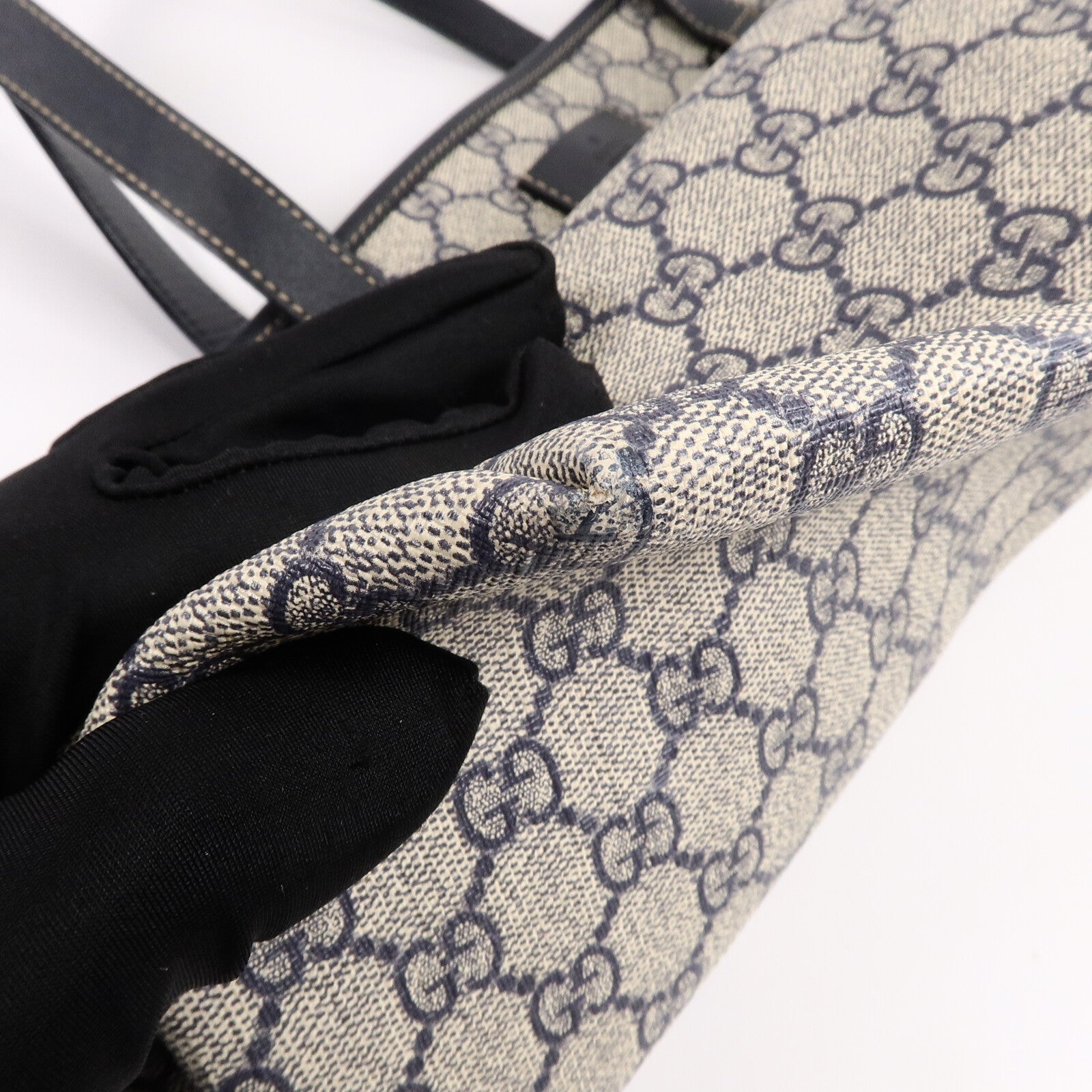 GUCCI 塗層帆布Tote Bag手挽袋