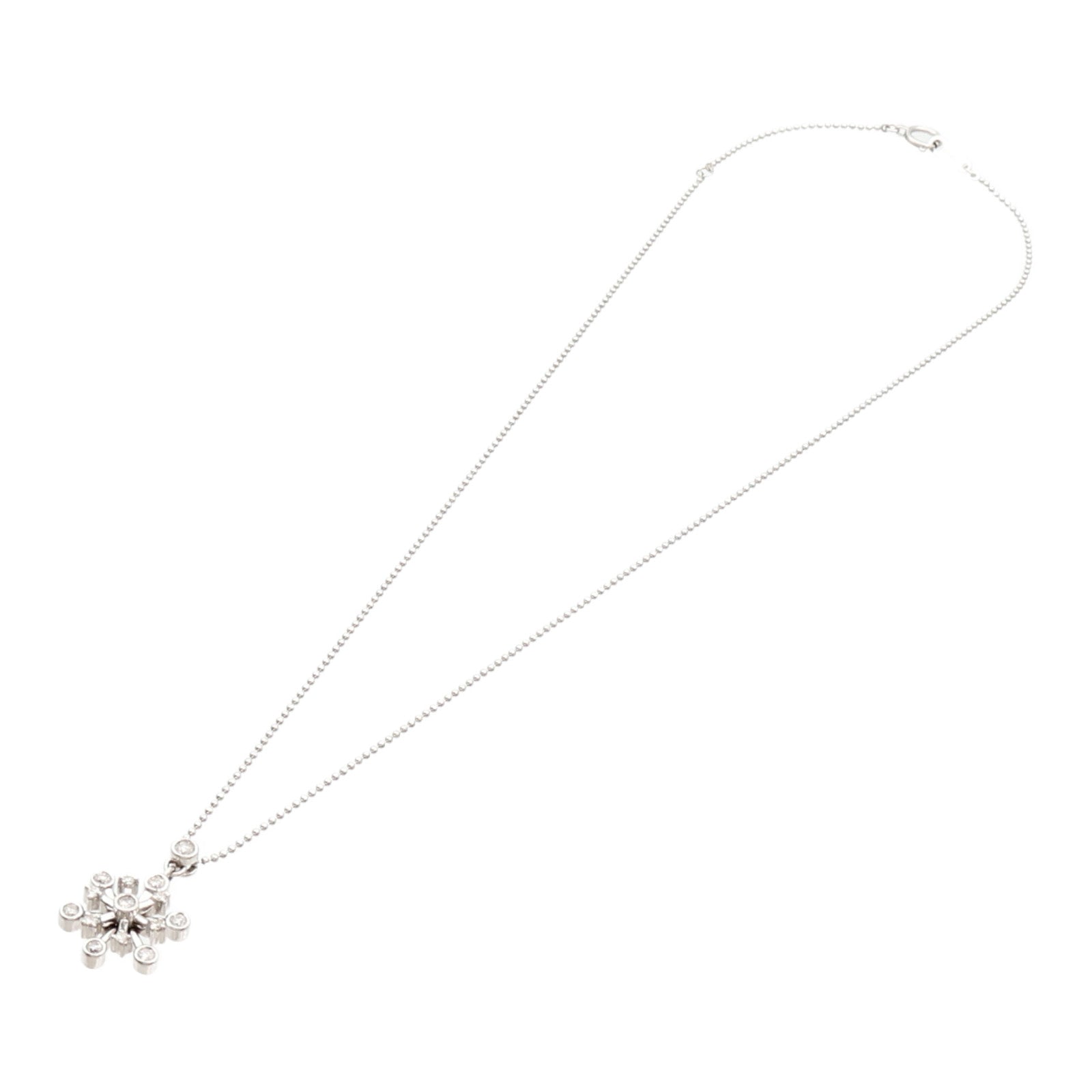JEWELRY 18K白金Diamond Necklace鑽石項鍊