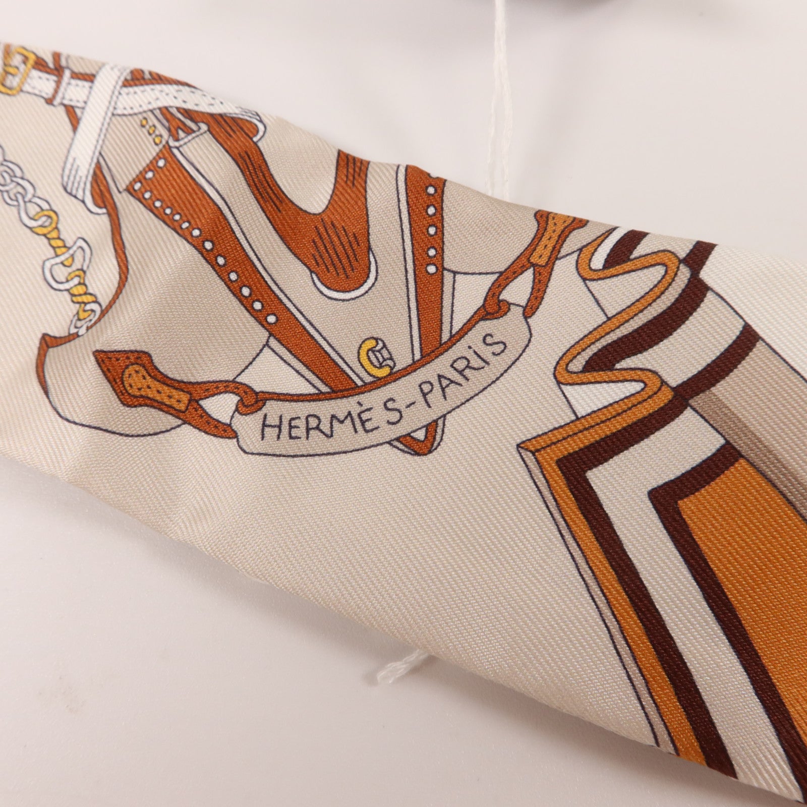 HERMES 絲質Twilly絲巾