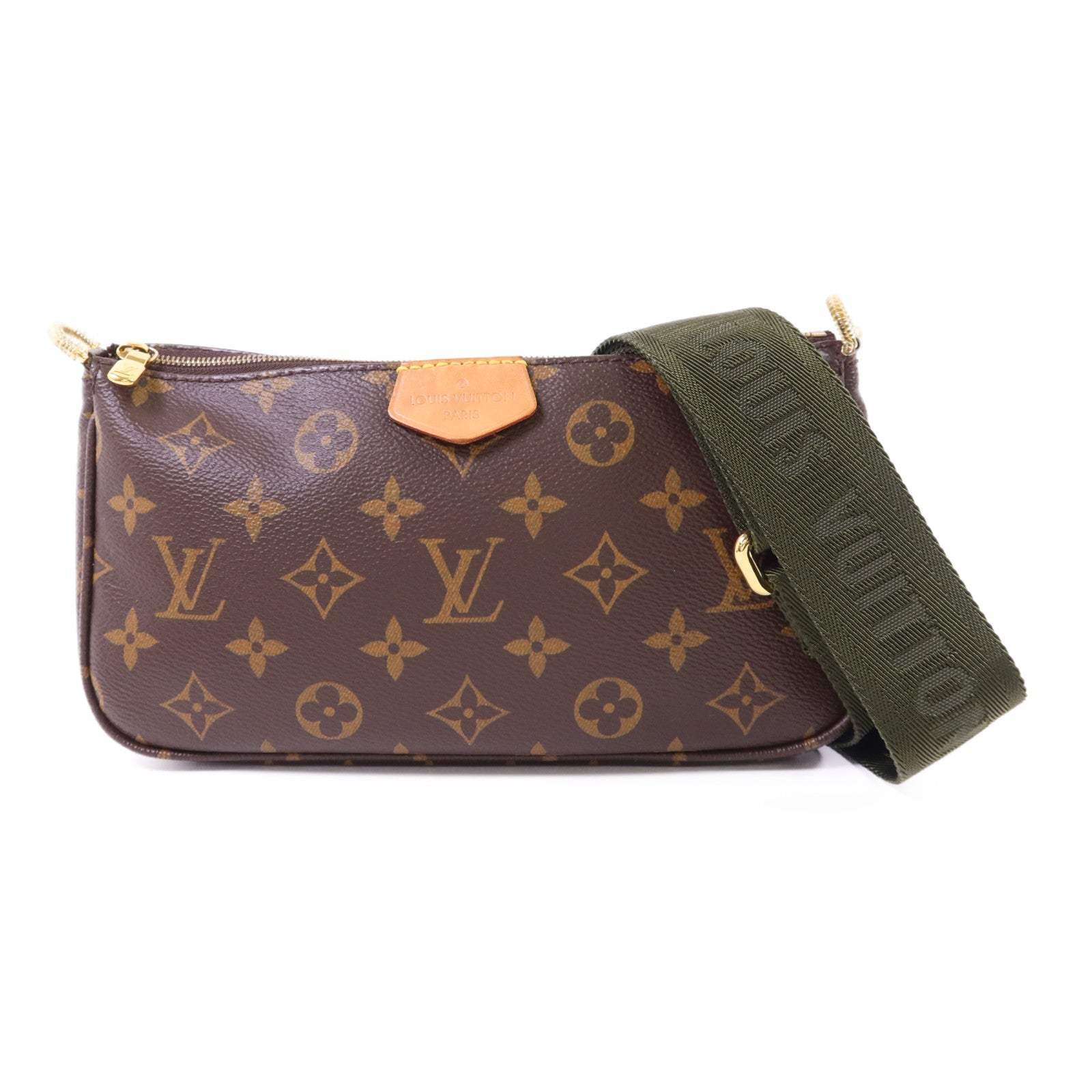LOUIS VUITTON Monogram Multi Pochette Accessoires金扣肩背袋