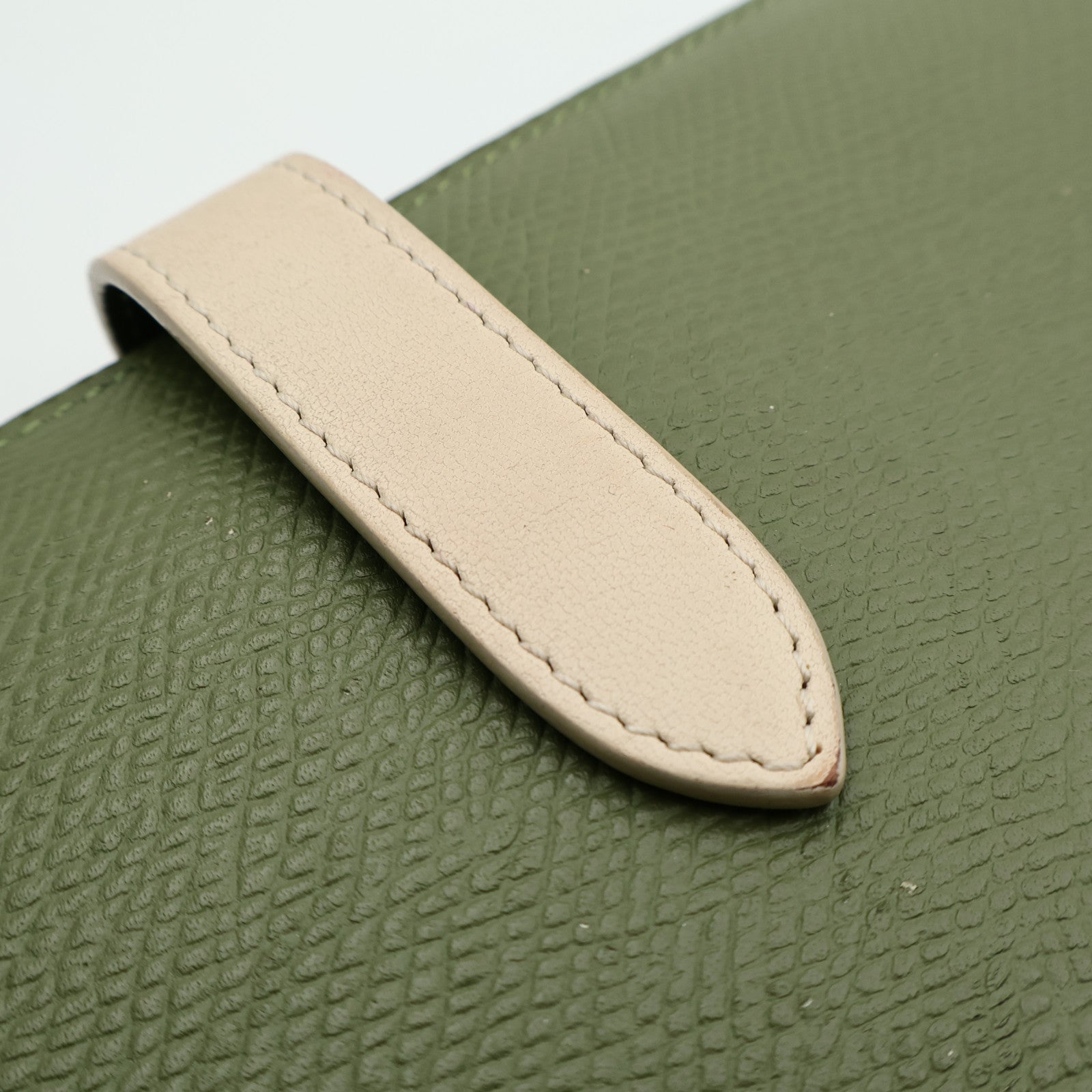 CELINE 牛皮皮革Large Strap Wallet金扣長錢包