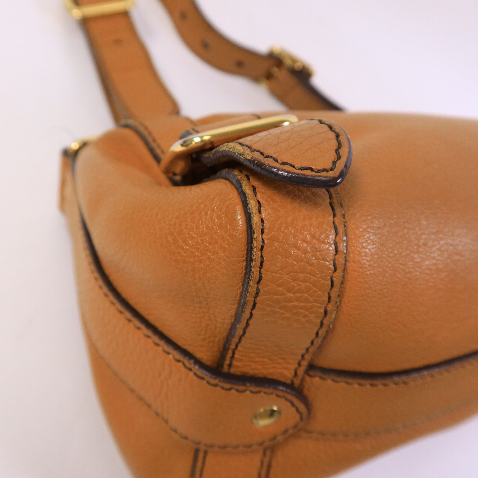 PRADA 牛皮皮革Shoulder Bag肩背袋