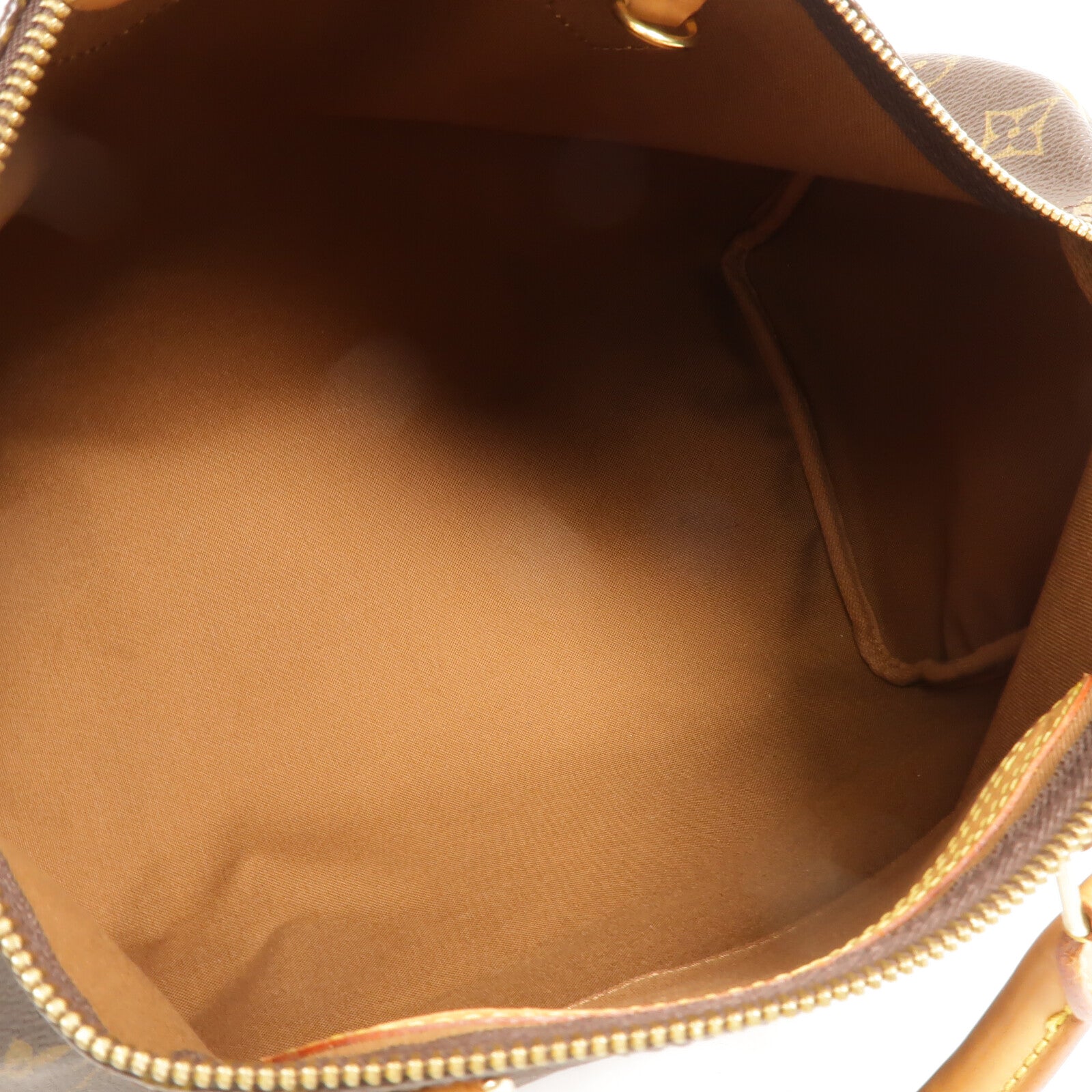 LOUIS VUITTON Monogram Speedy 35金扣手挽袋