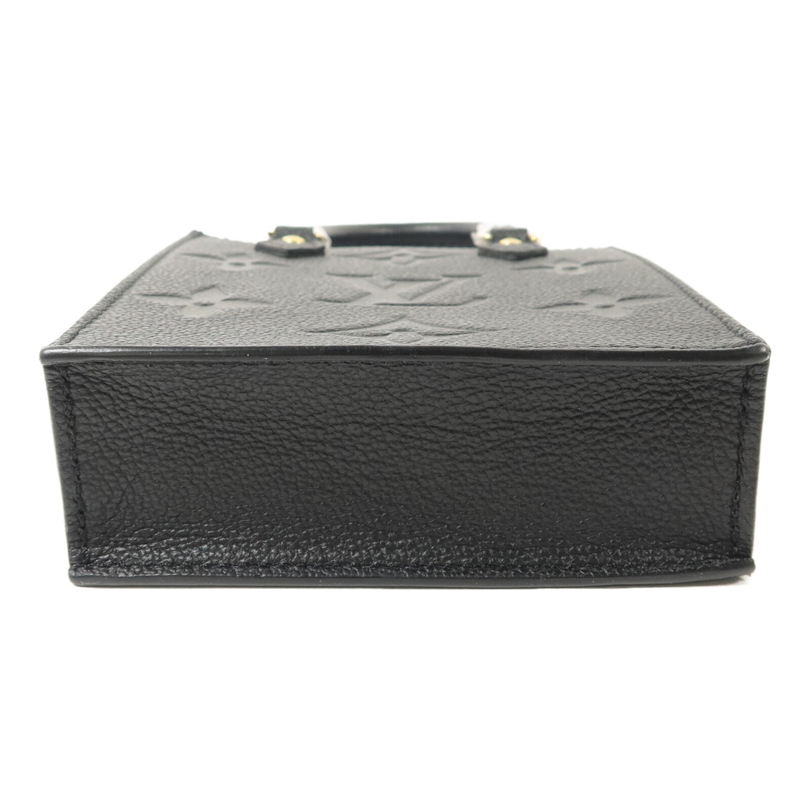 LOUIS VUITTON Monogram Empreinte Petit Sac Plat手挽肩背兩用袋