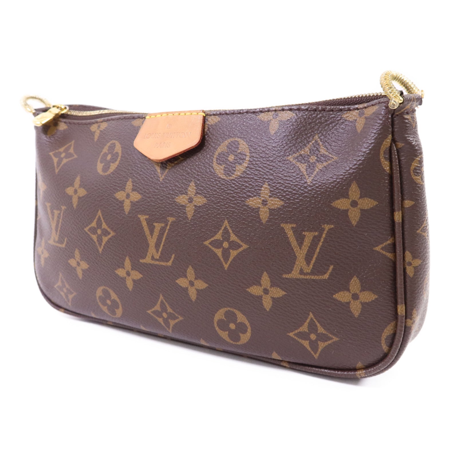 LOUIS VUITTON Monogram Multi Pochette Accessoires金扣肩背袋