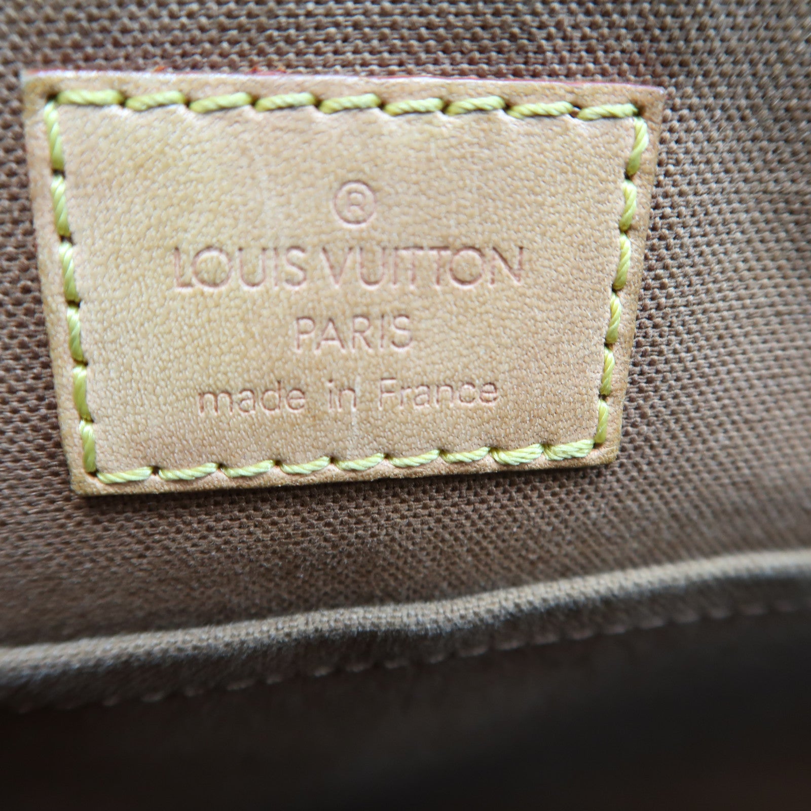 LOUIS VUITTON Monogram Tulum GM金扣肩背袋啡色