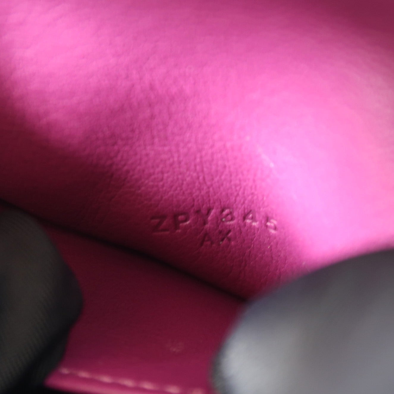 HERMES Swift皮革Mini Lindy銀扣手挽肩背兩用袋Anemone