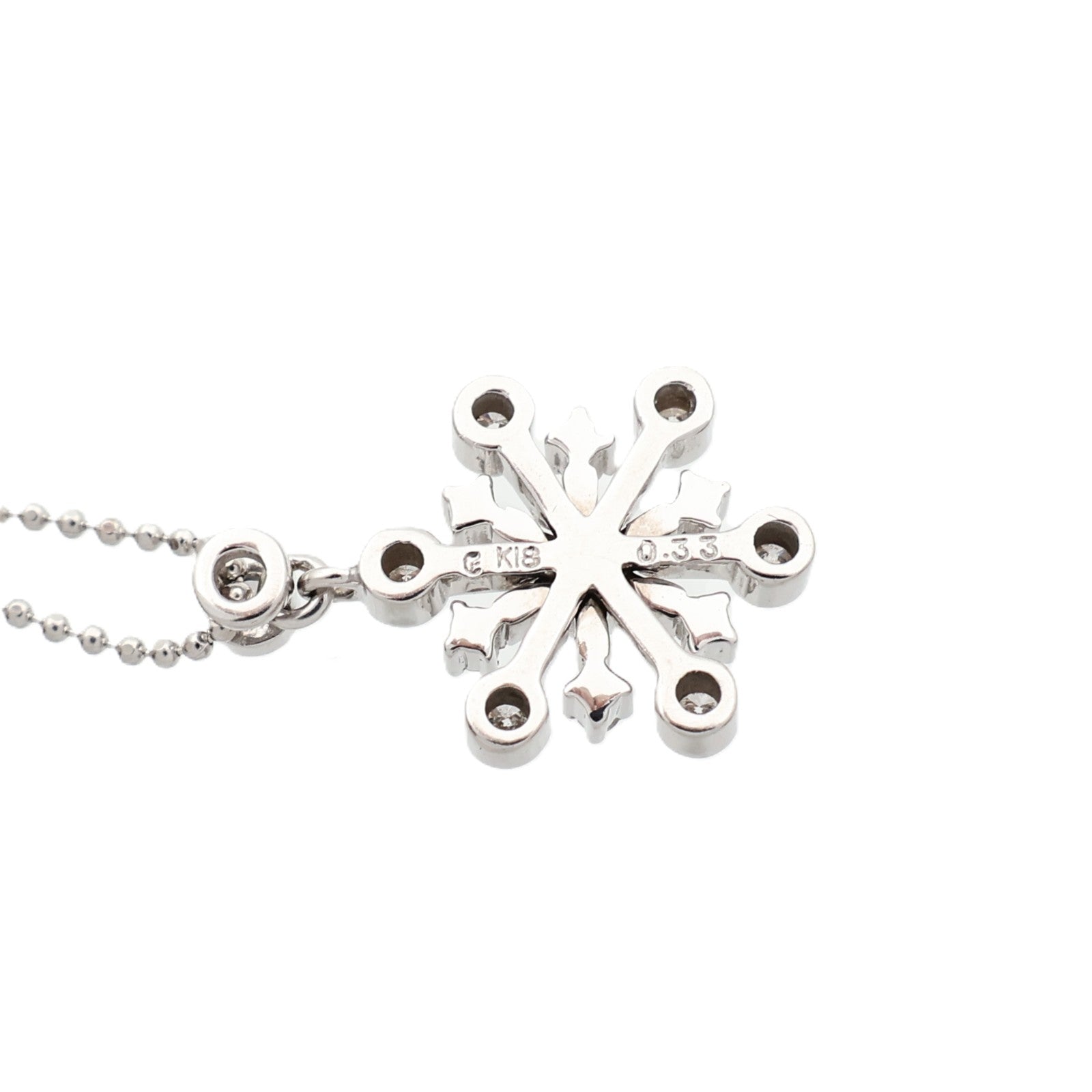 JEWELRY 18K白金Diamond Necklace鑽石項鍊