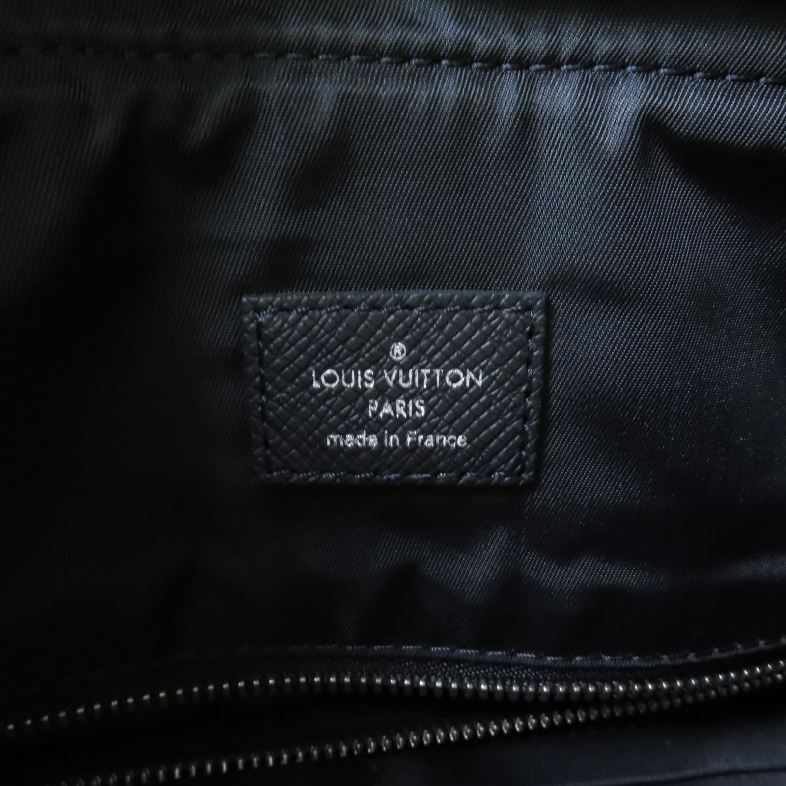LOUIS VUITTON Damier Cobalt Matchpoint Backpack銀扣背包