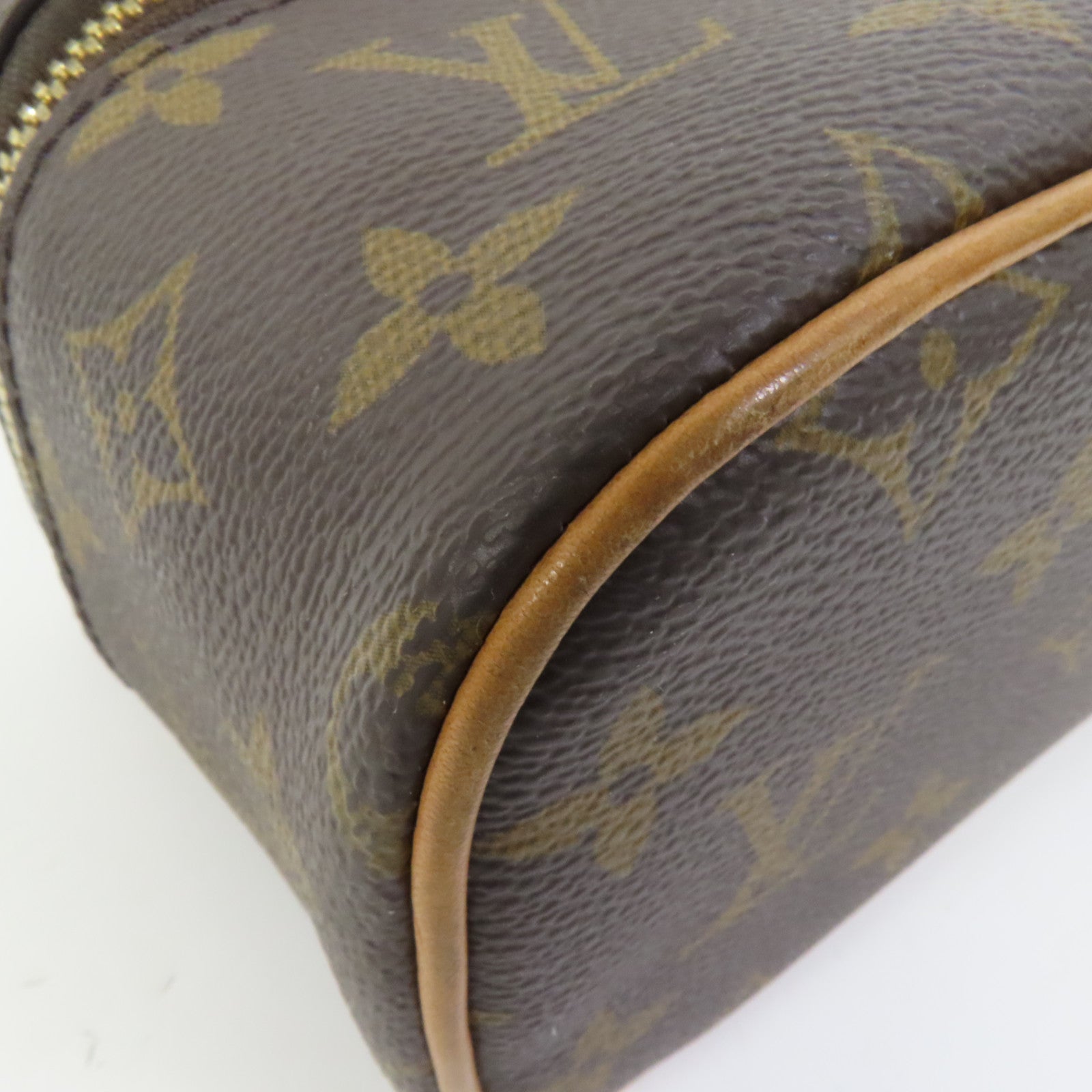 LOUIS VUITTON Monogram Nice Nano金扣化妝袋